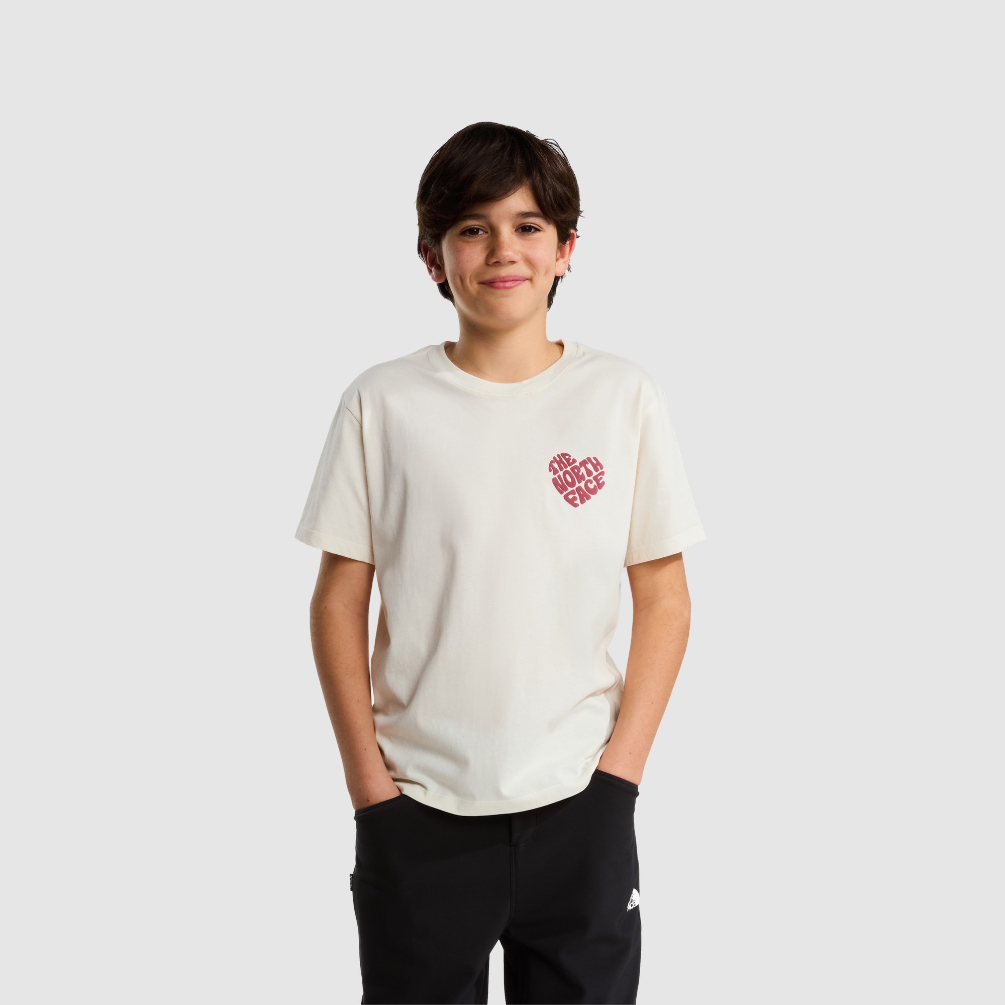 Imagen 0 de Camiseta gráfica para niño Brand Proud Relaxed The North Face Blanco Anticuario
