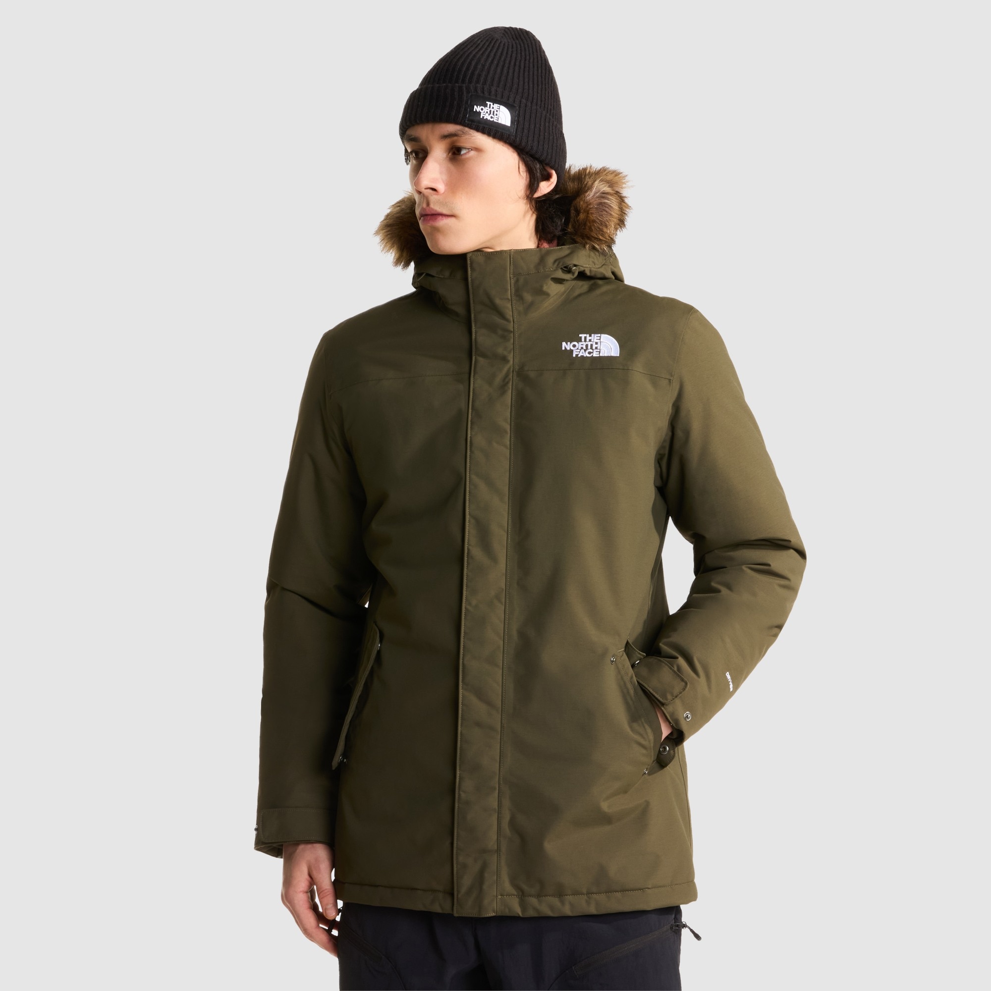 Imagen 0 de Chaqueta reciclada para hombre Zaneck The North Face Verde pardo