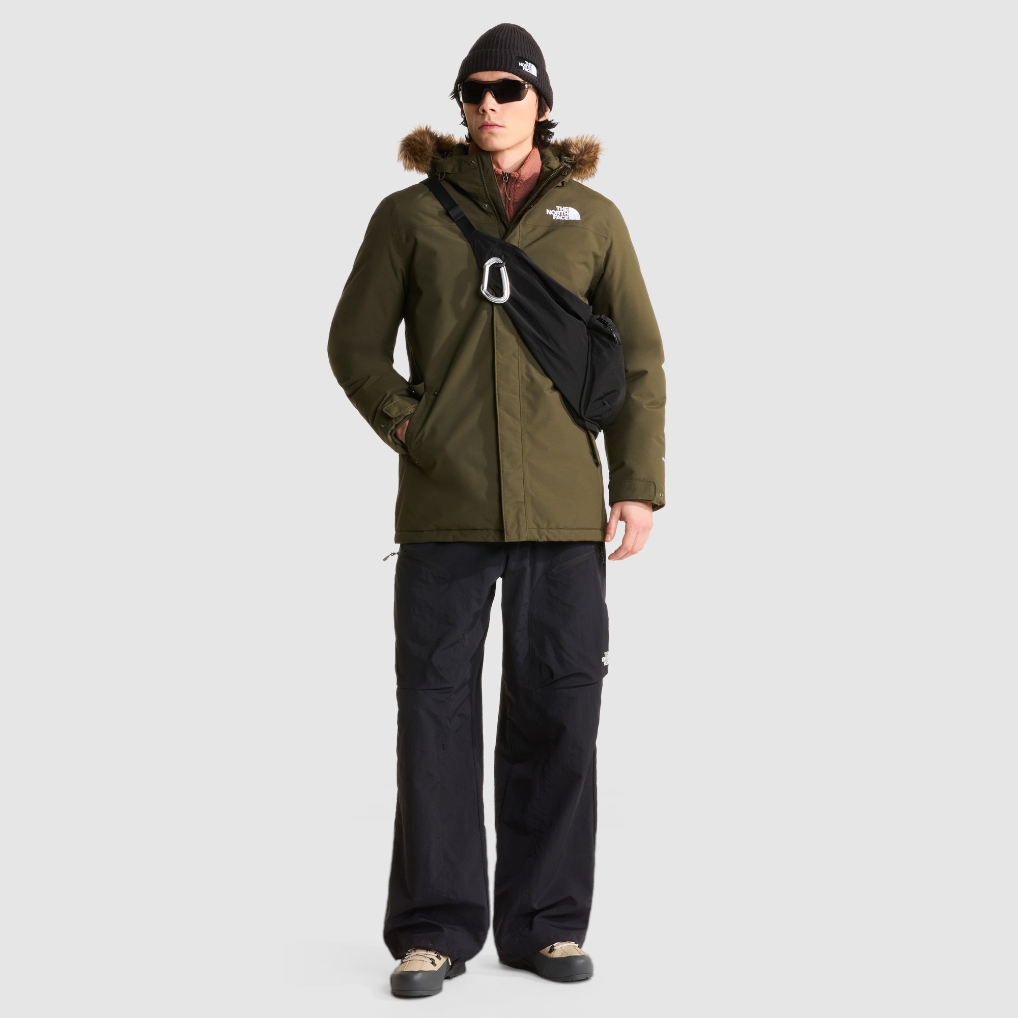 Chaqueta reciclada para hombre Zaneck The North Face - Verde pardo Verde pardo-2