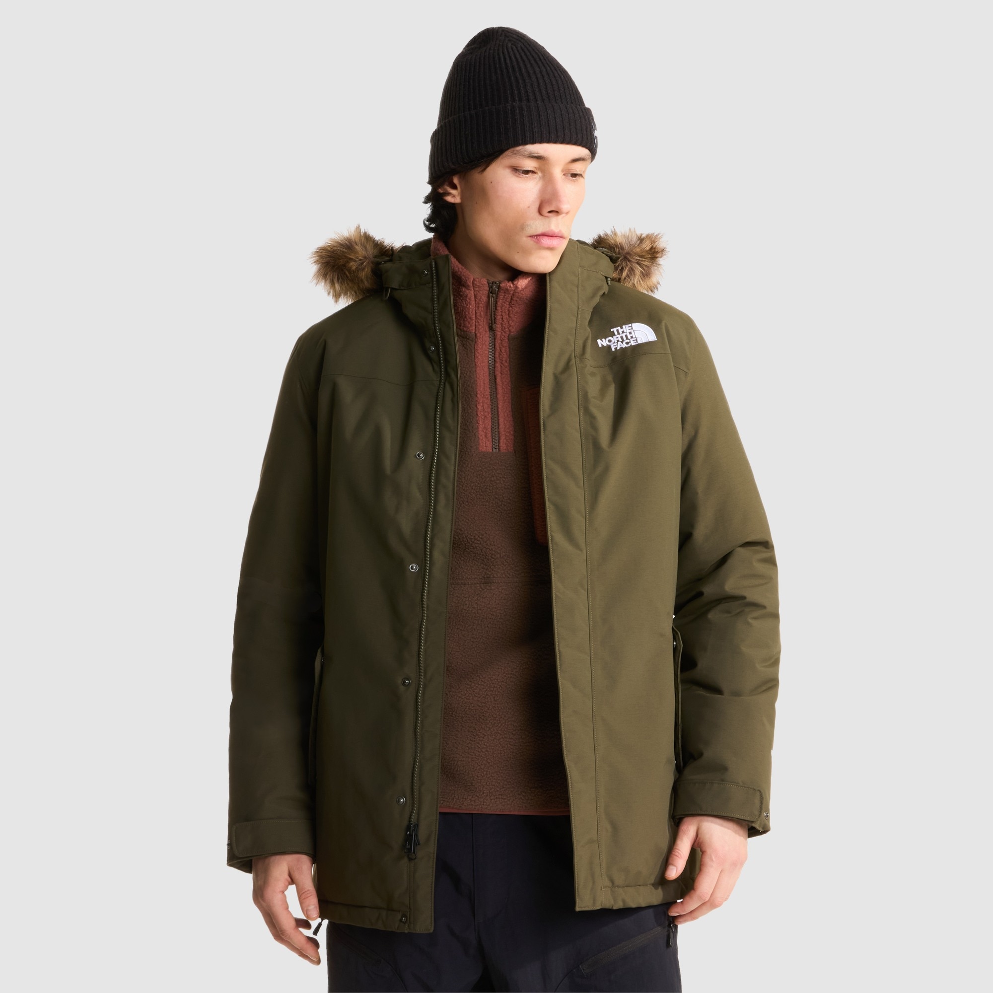 Chaqueta reciclada para hombre Zaneck The North Face - Verde pardo Verde pardo-4