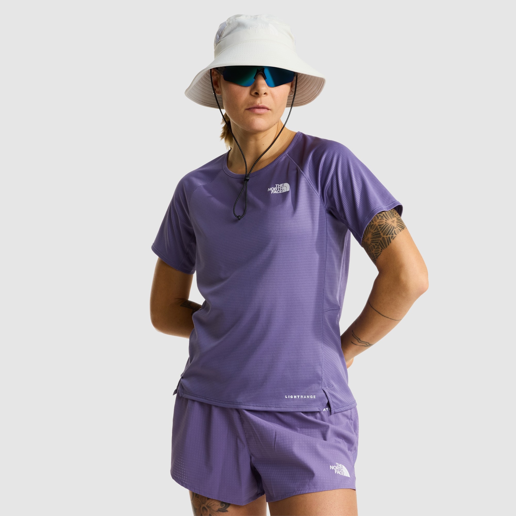 Camiseta para mujer Sunriser The North Face - Morado Morado-1