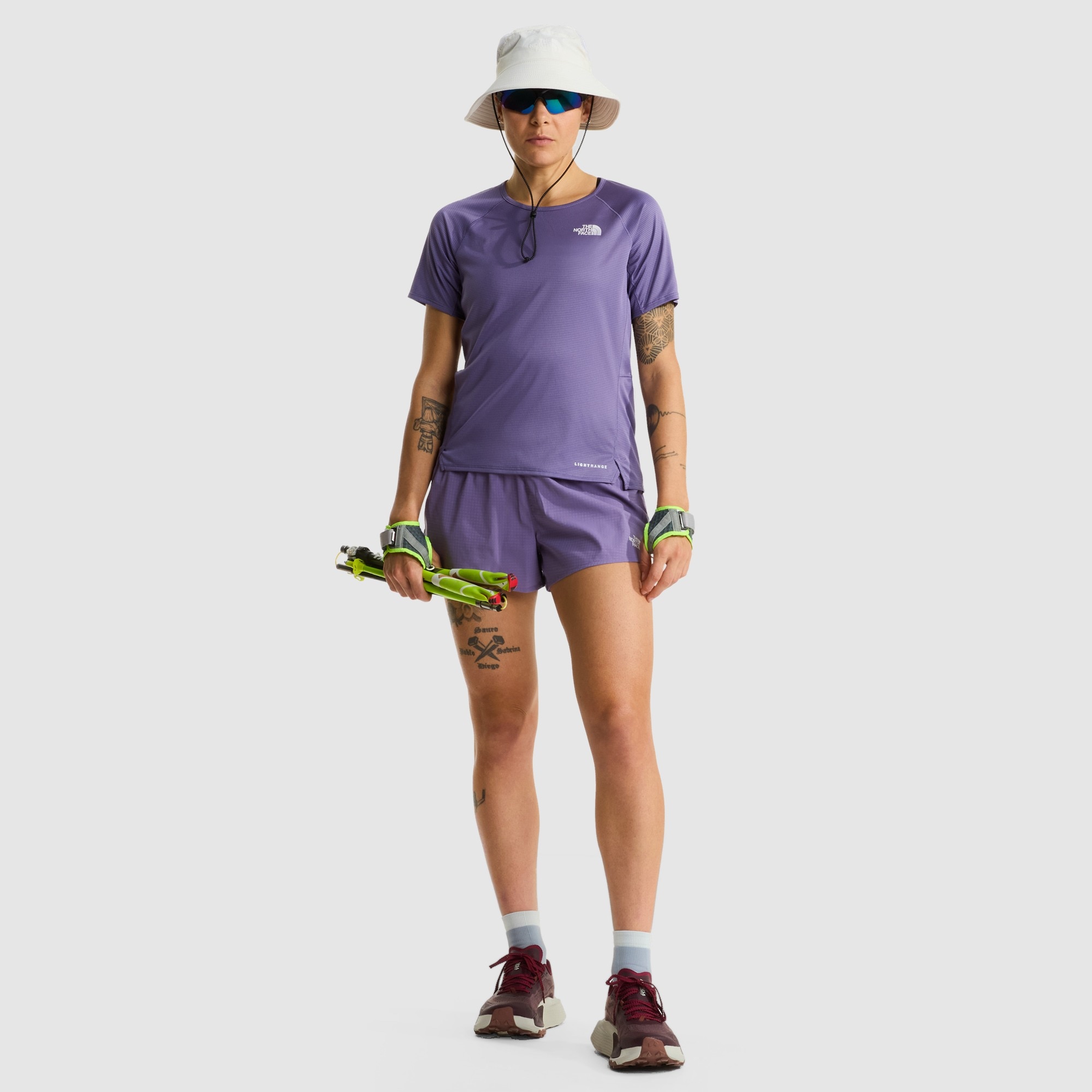 Camiseta para mujer Sunriser The North Face - Morado Morado-2