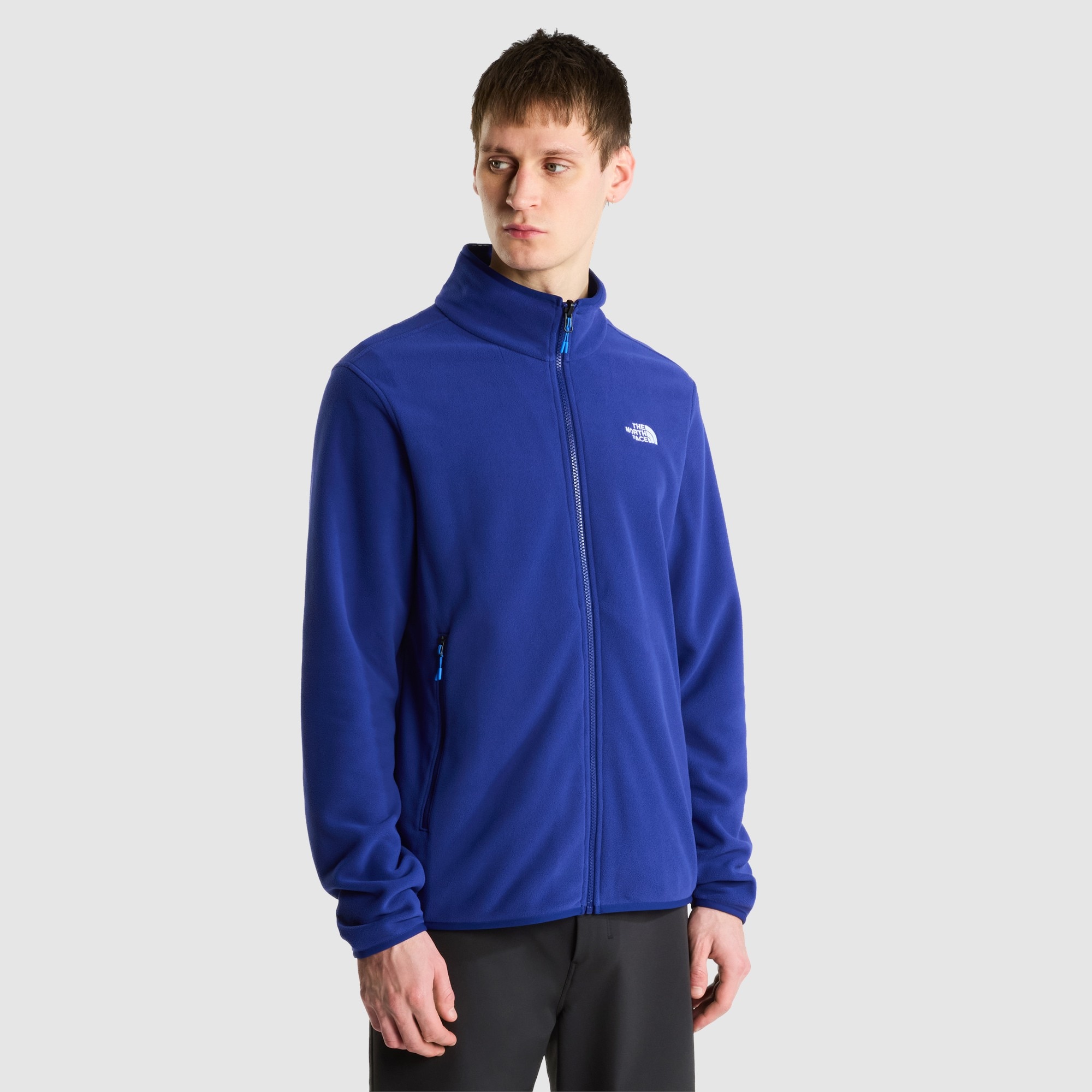 Forro polar con cremallera integral de hombre Glacier The North Face - Azul oscuro Azul oscuro-1