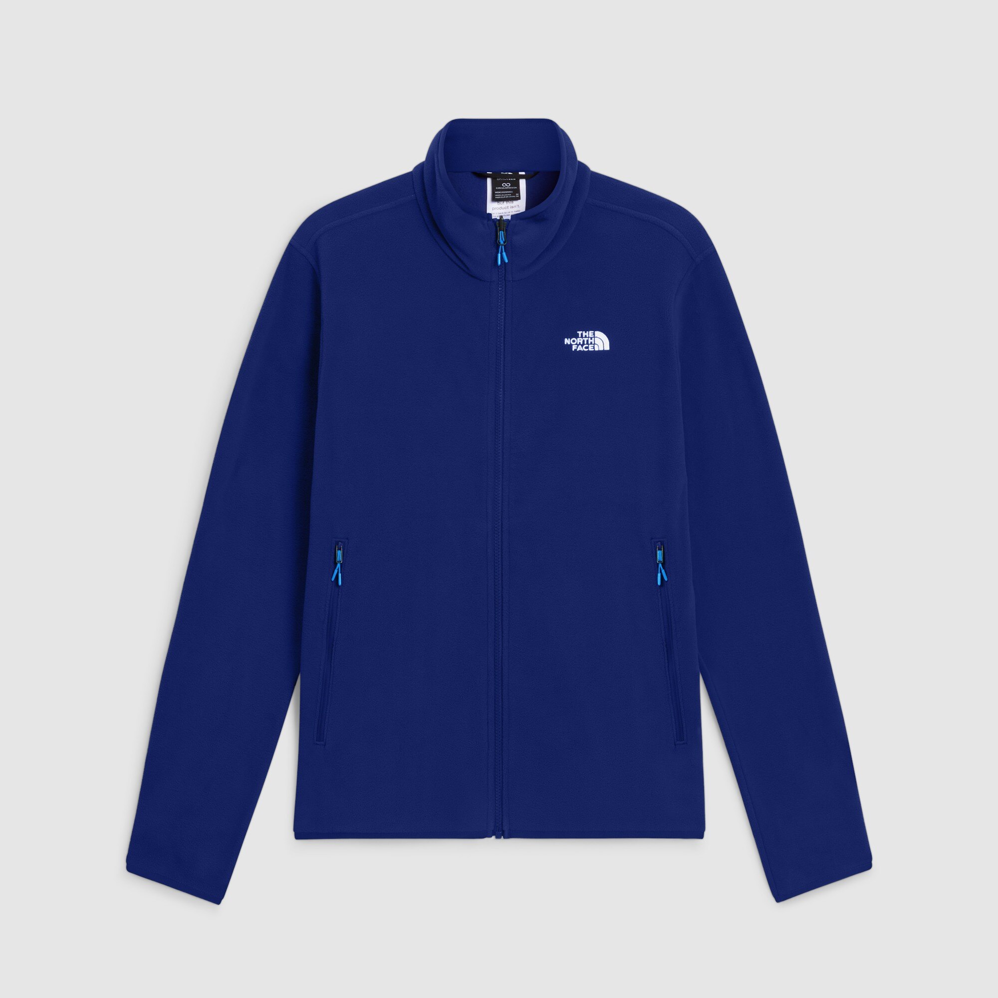 Forro polar con cremallera integral de hombre Glacier The North Face - Azul oscuro Azul oscuro-5