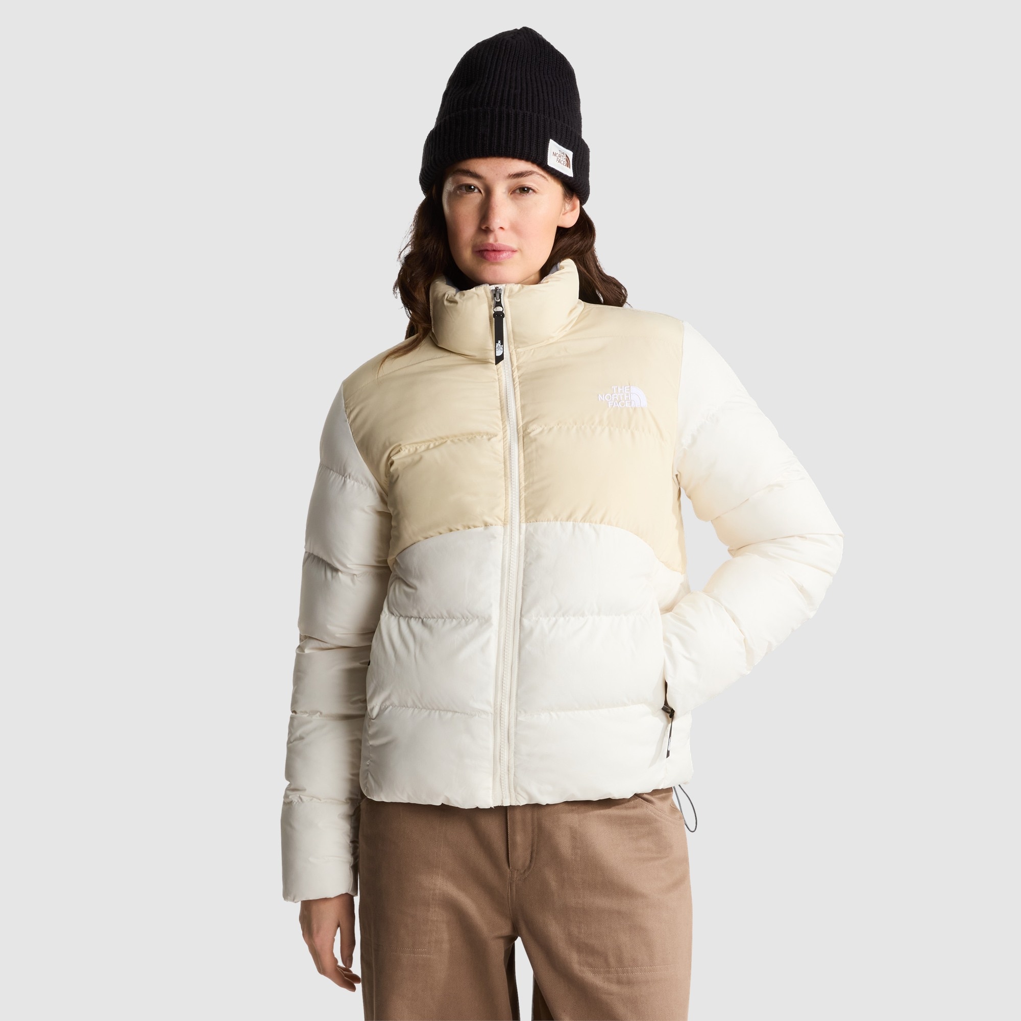Chaqueta para mujer Saikuru The North Face - Beige / Blanco Beige / Blanco-1