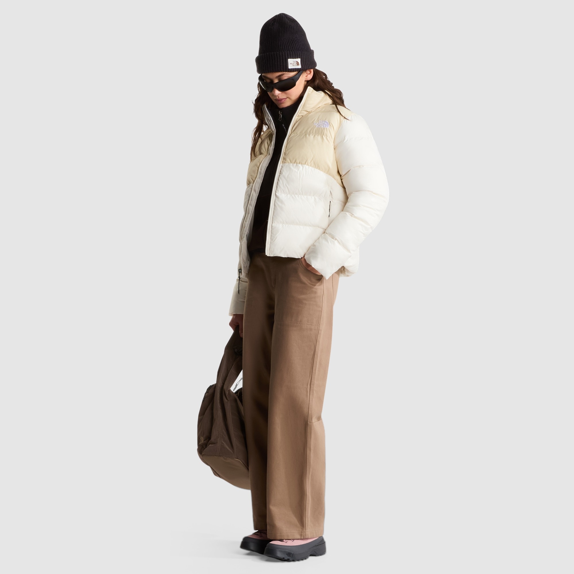 Chaqueta para mujer Saikuru The North Face - Beige / Blanco Beige / Blanco-2