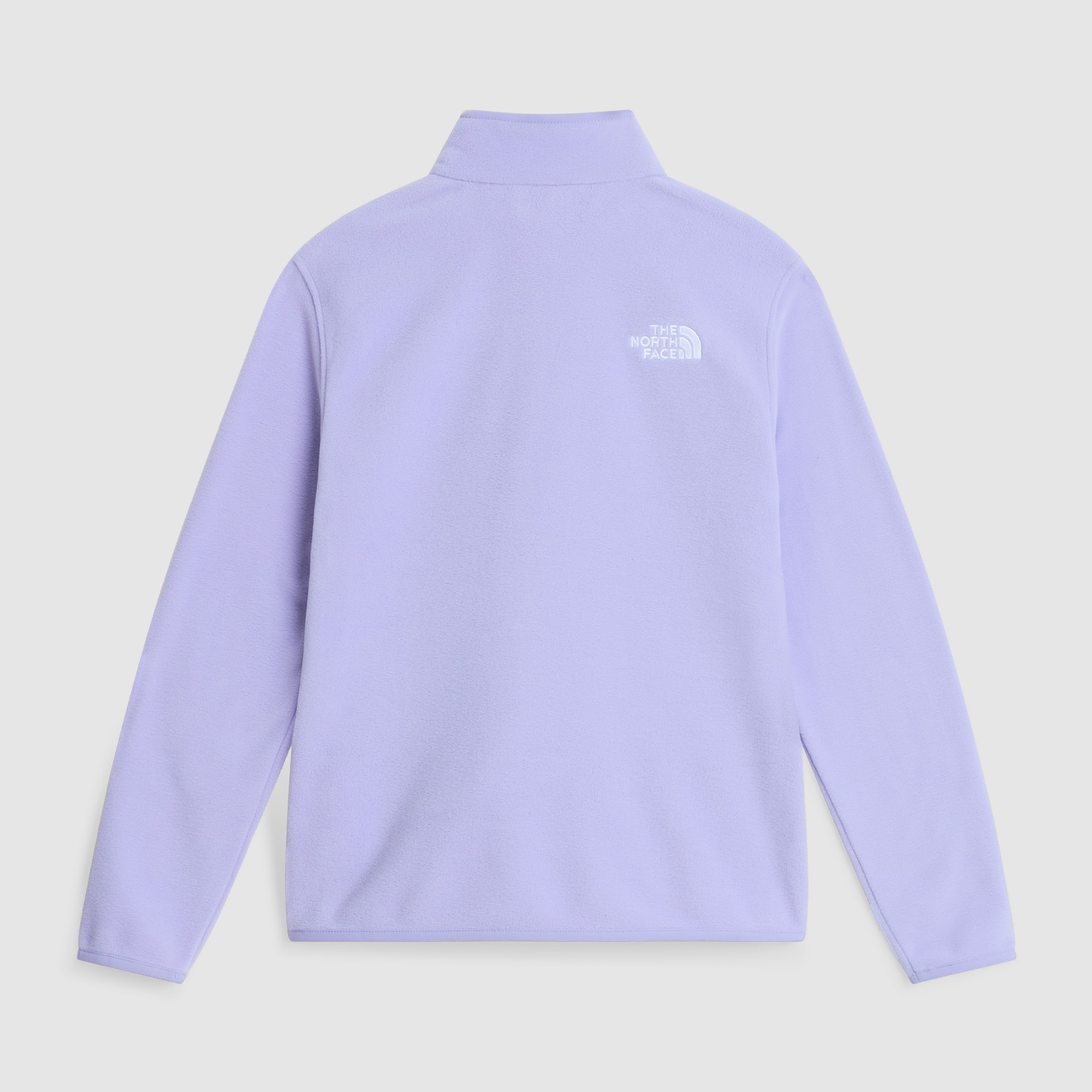 Forro polar con cremallera de 1/4 de niños Glacier The North Face - Morado pastel Morado pastel-6
