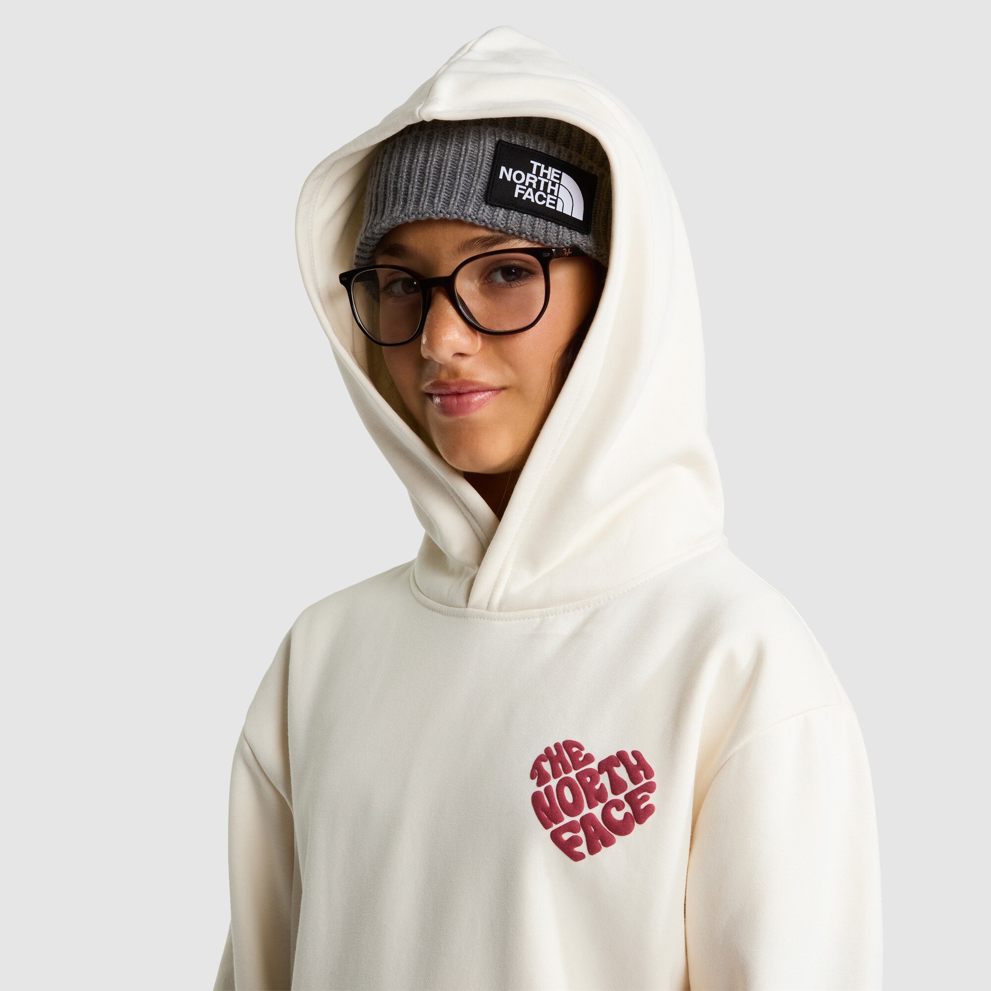 Sudadera gráfica para niño Brand Proud Relaxed The North Face - Blanco Anticuario Blanco Anticuario-4