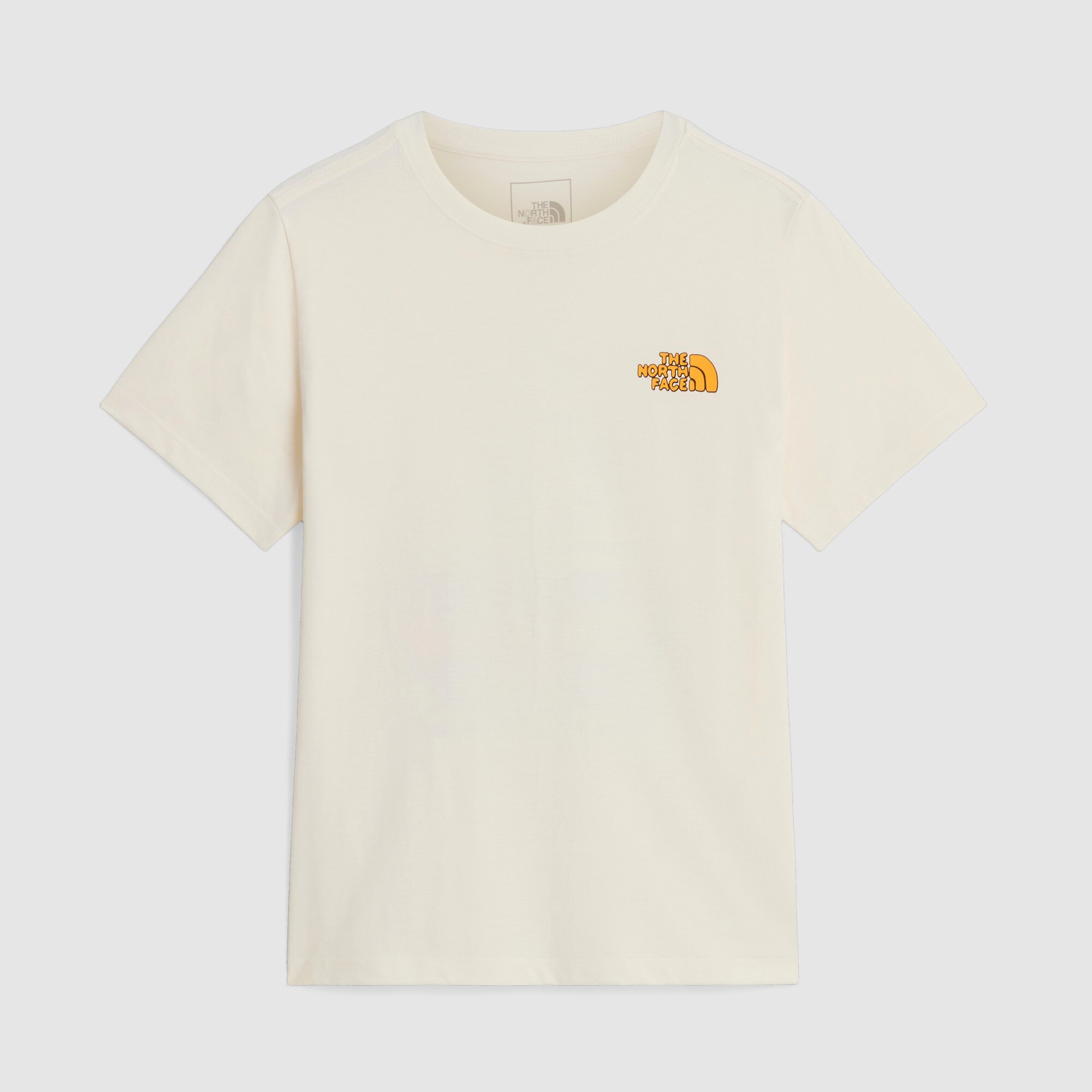 Camiseta recta con estampado gráfico para niño Outdoor The North Face - Blanco Anticuario Blanco Anticuario-5