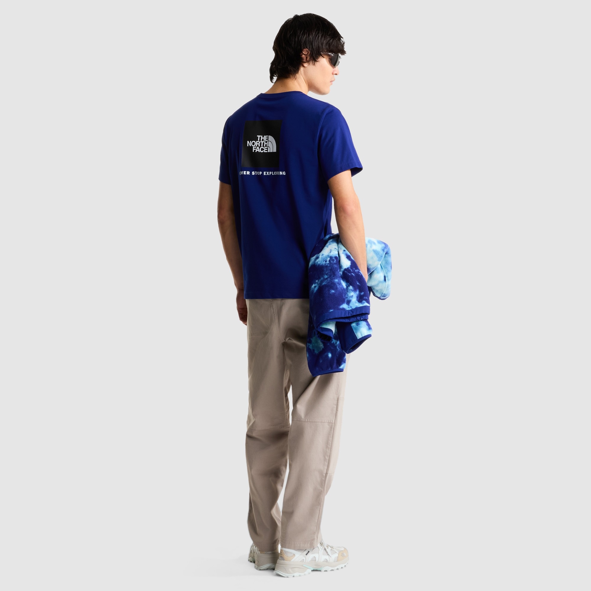 Camiseta recta para hombre NSE Box Evolution The North Face - Azul oscuro Azul oscuro-2