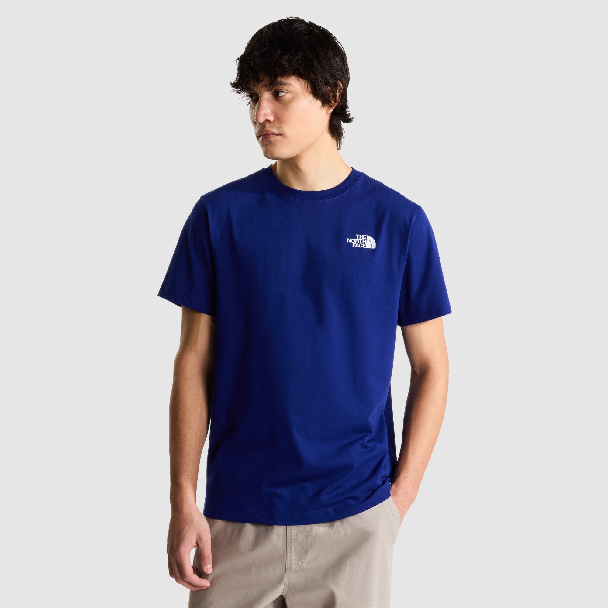 Camiseta recta para hombre NSE Box Evolution The North Face - Azul oscuro Azul oscuro-3