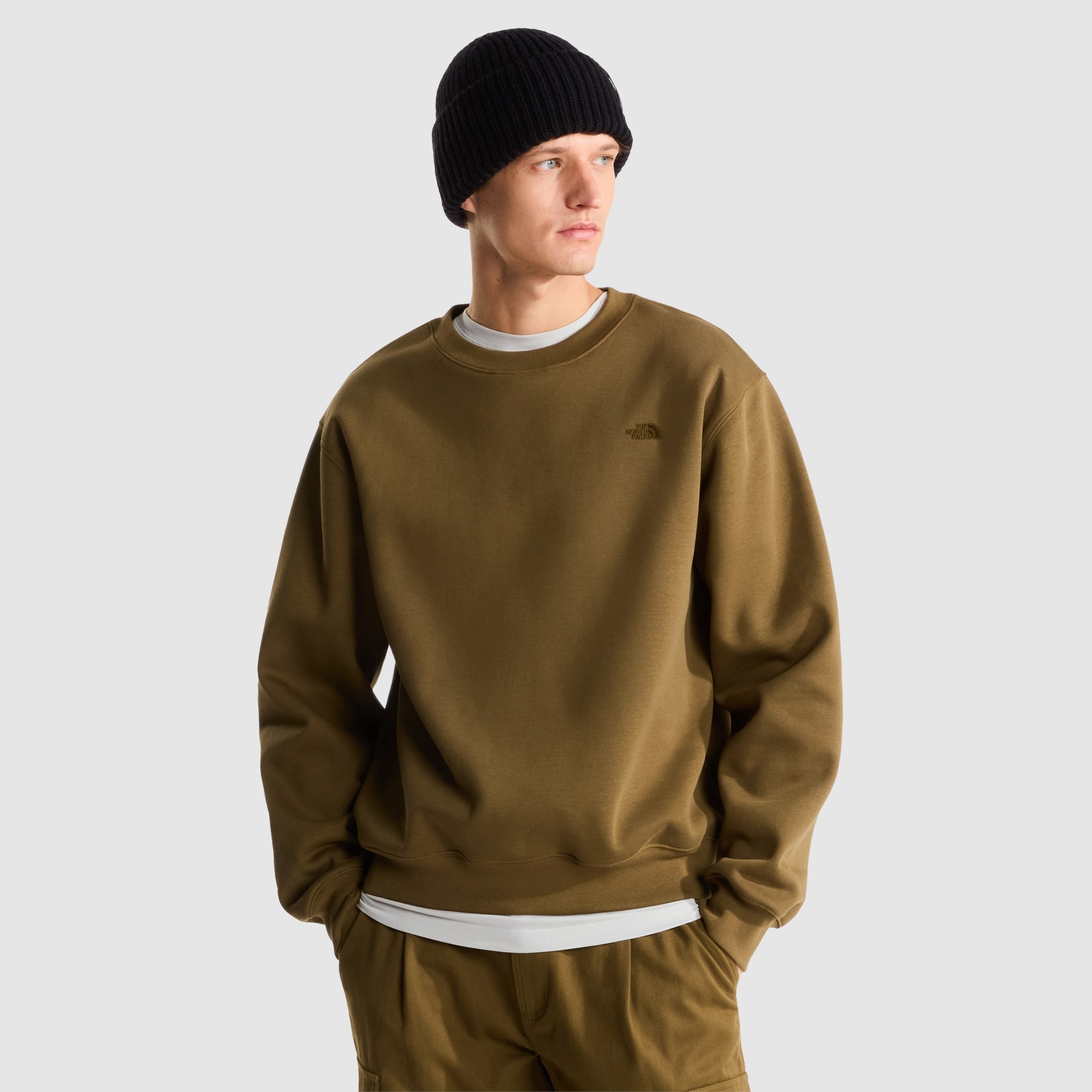 Sudadera holgada para hombre TNF™ Essential Simple Dome The North Face - Marrón Marrón-1