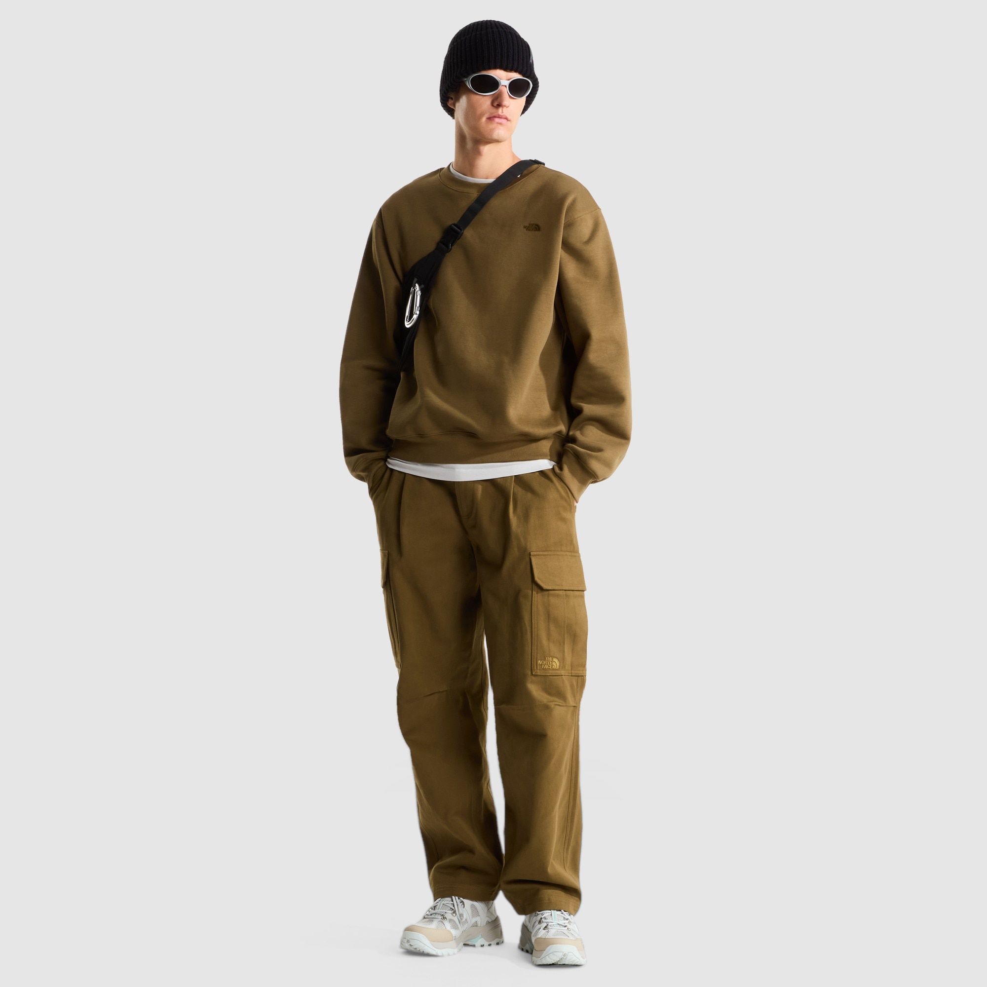 Sudadera holgada para hombre TNF™ Essential Simple Dome The North Face - Marrón Marrón-2