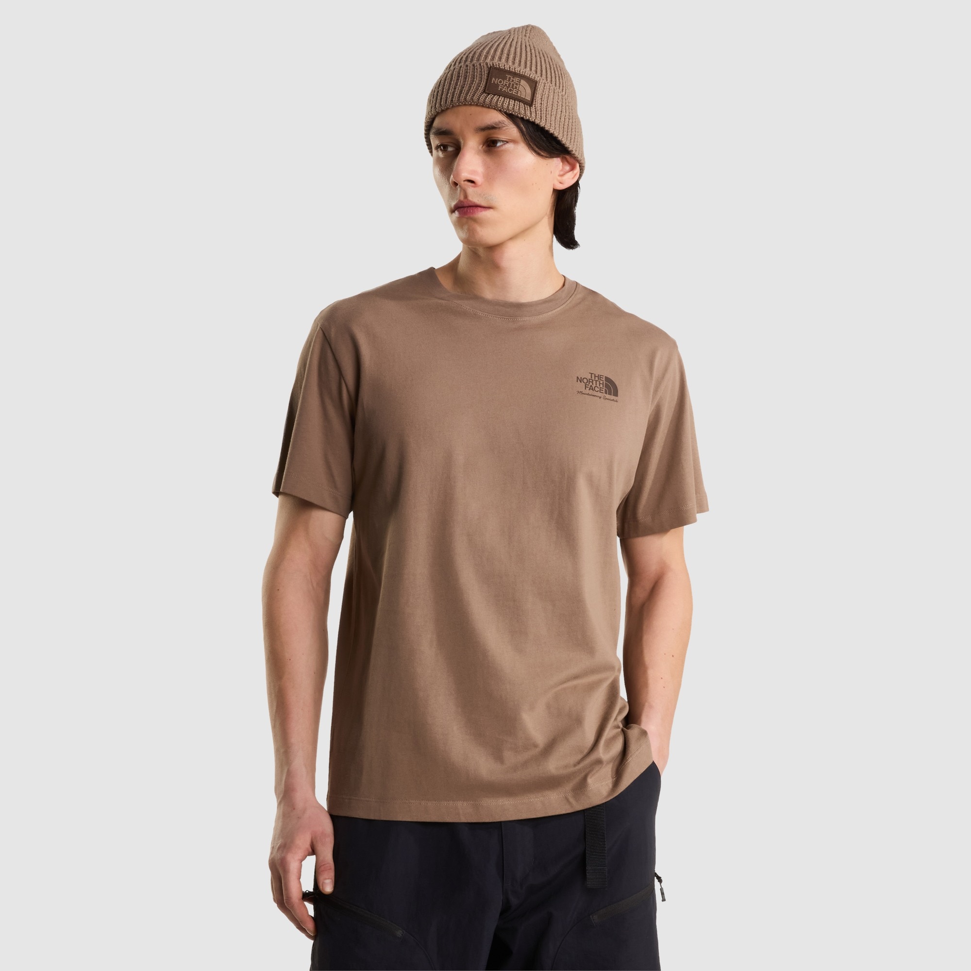 Camiseta holgada con estampado gráfico unisex OG StoreThe North Face - Marrón claro Marrón claro-2