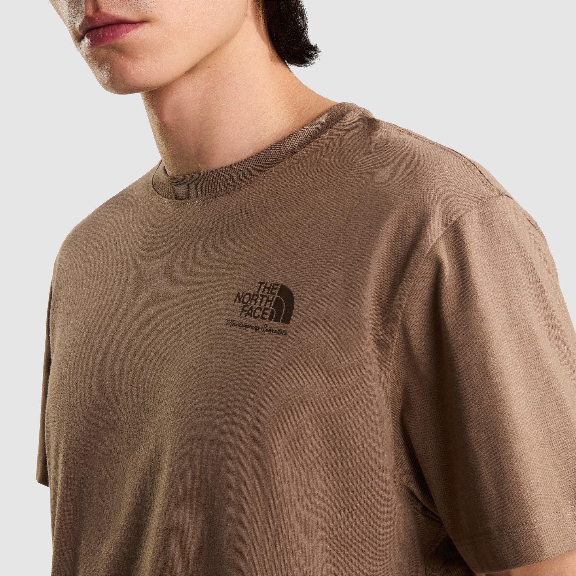 Camiseta holgada con estampado gráfico unisex OG StoreThe North Face - Marrón claro Marrón claro-4