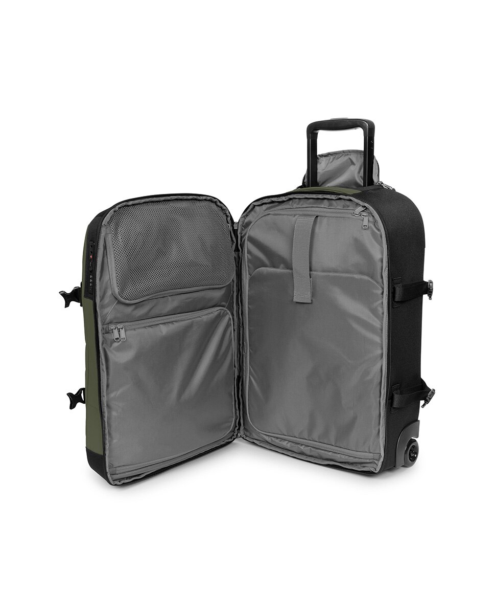 Imagen 7 de Maleta de cabina transit'r pro s blanda con capacidad de 44 l - Eastpak - Verde Oliva Verde Oliva
