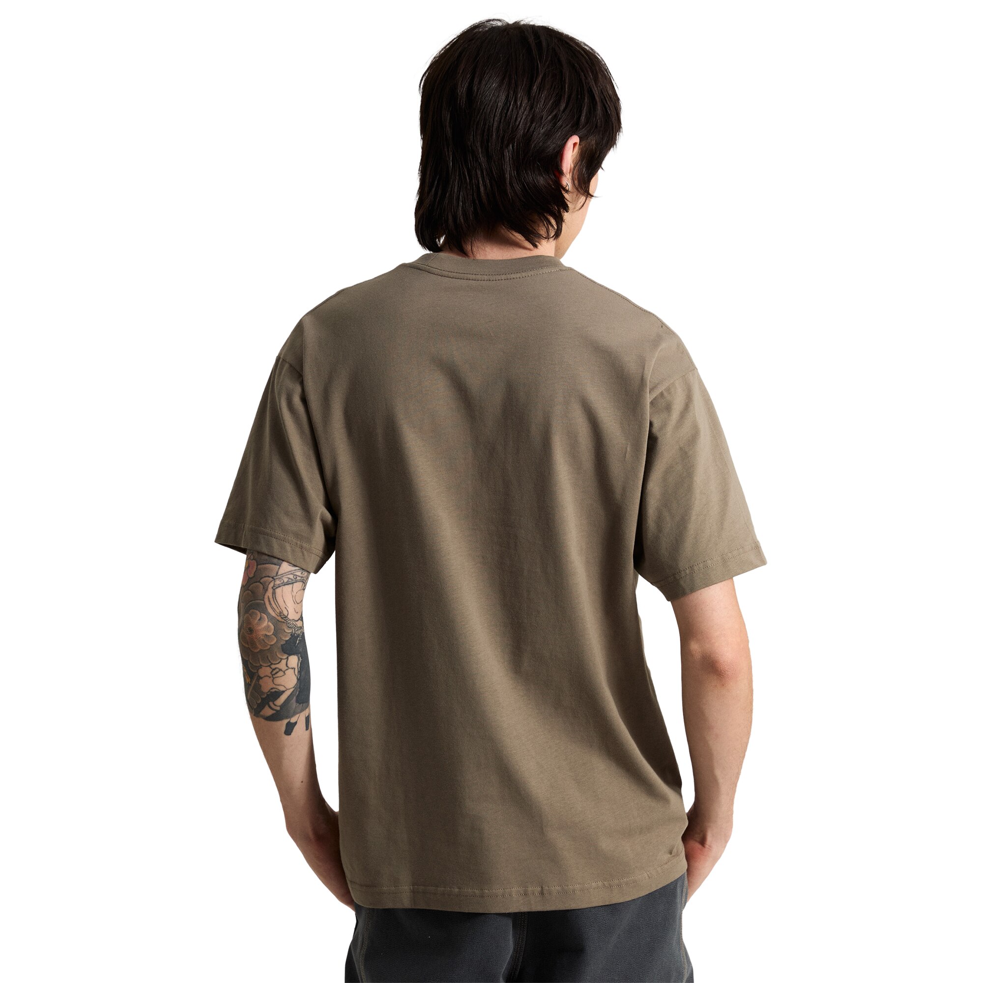 Imagen 5 de Camiseta de hombre Left Chest II Loose SS Tee Vans - Marrón piedra Marrón piedra