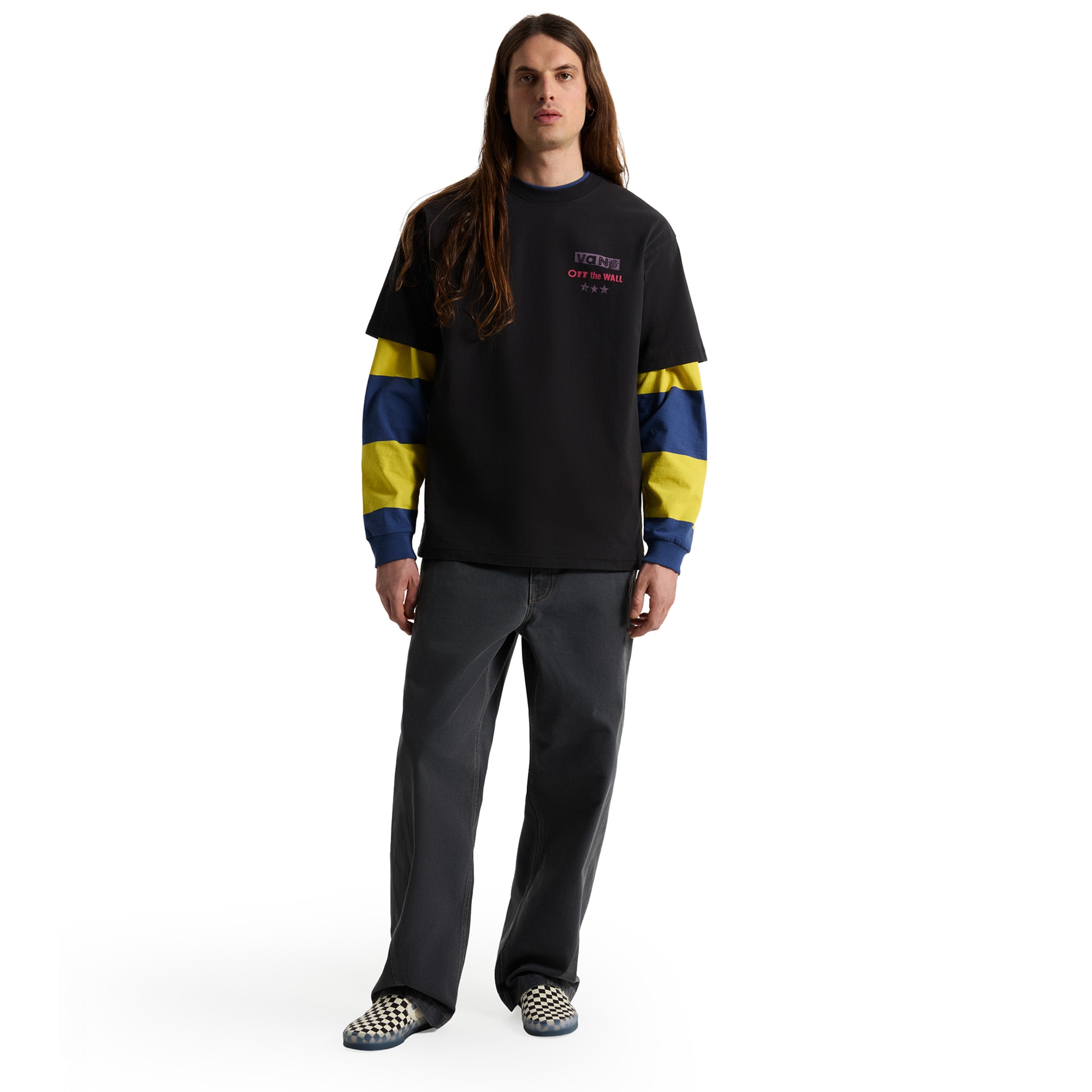 Imagen 5 de Camiseta de hombre Distorted Reality SS Tee Vans - Negro Negro