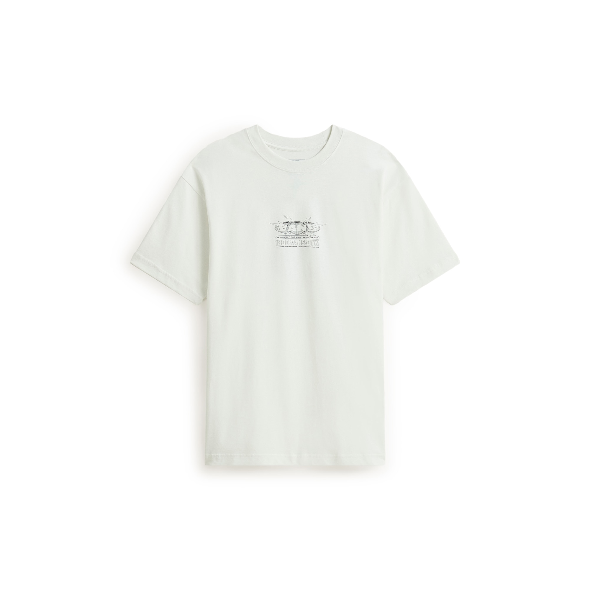 Vans Camiseta de hombre Hotline Radio SS Tee Verde militar