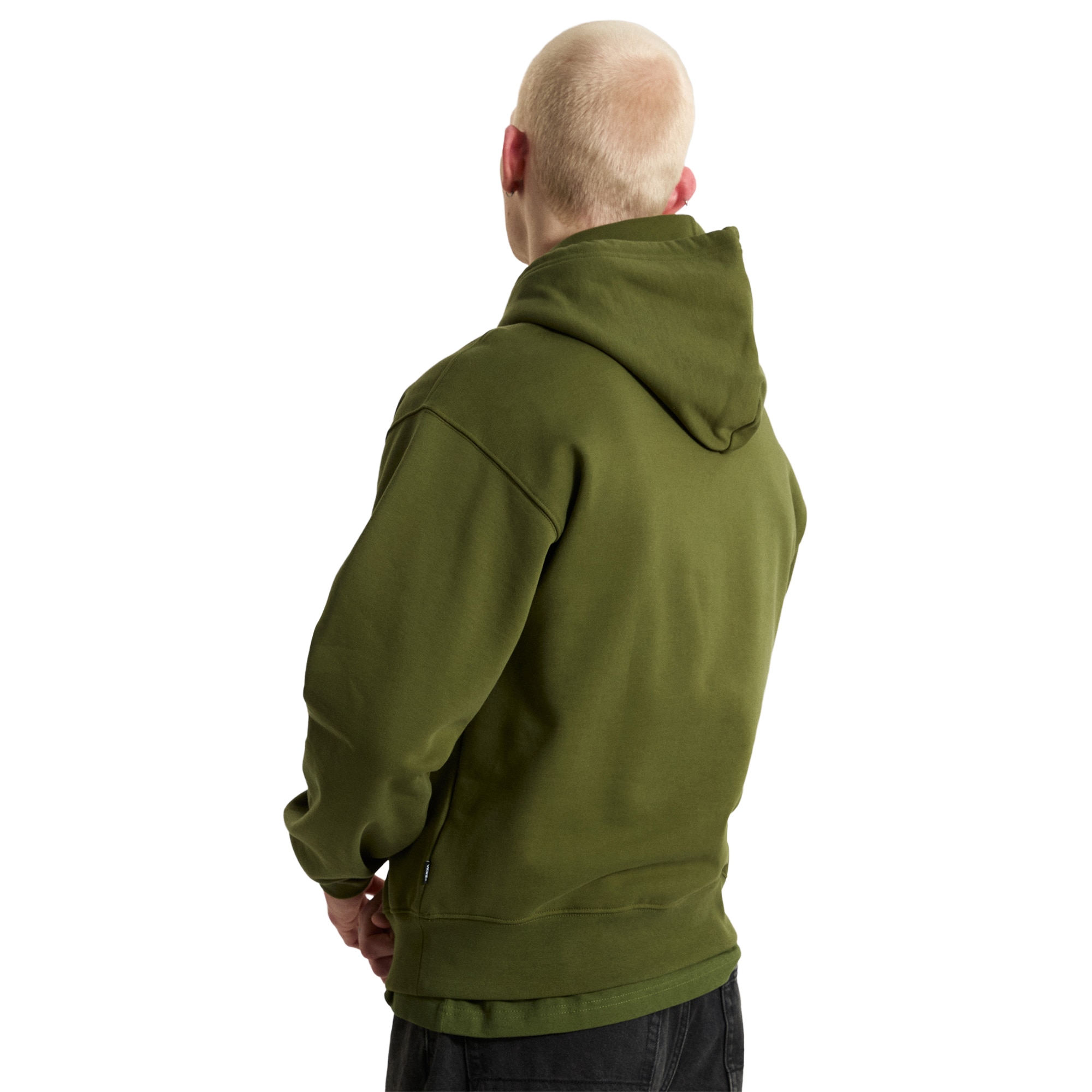 Sudadera de hombre Left Chest II Pullover Vans - Verde militar Verde militar-5