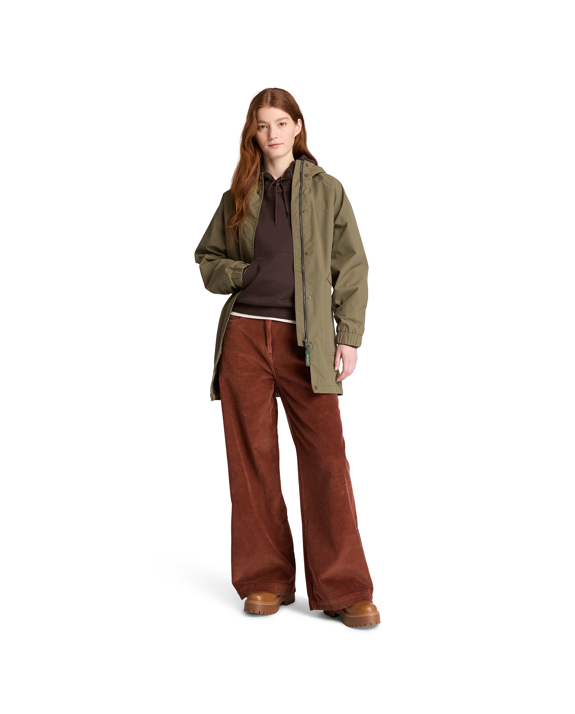 Sudadera de mujer con capucha elevated - Timberland - Marrón oscuro Marrón oscuro-2