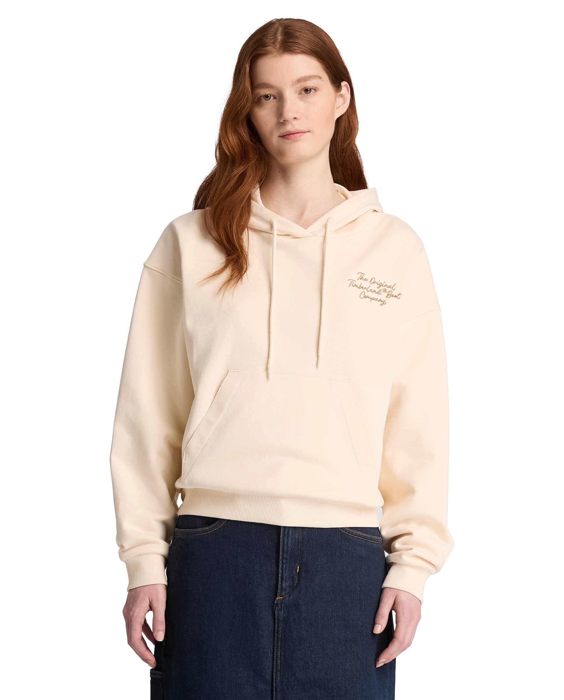 Sudadera de mujer con capucha elevated - Timberland - Beige Beige-1
