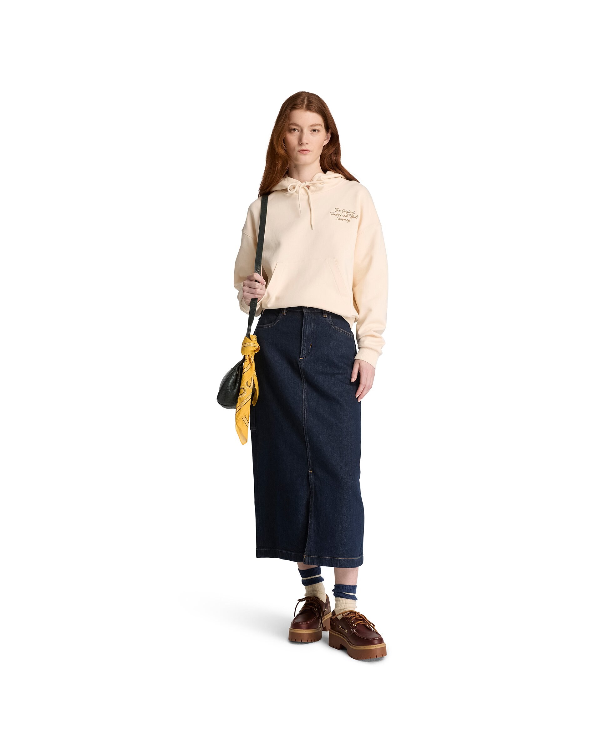 Sudadera de mujer con capucha elevated - Timberland - Beige Beige-2