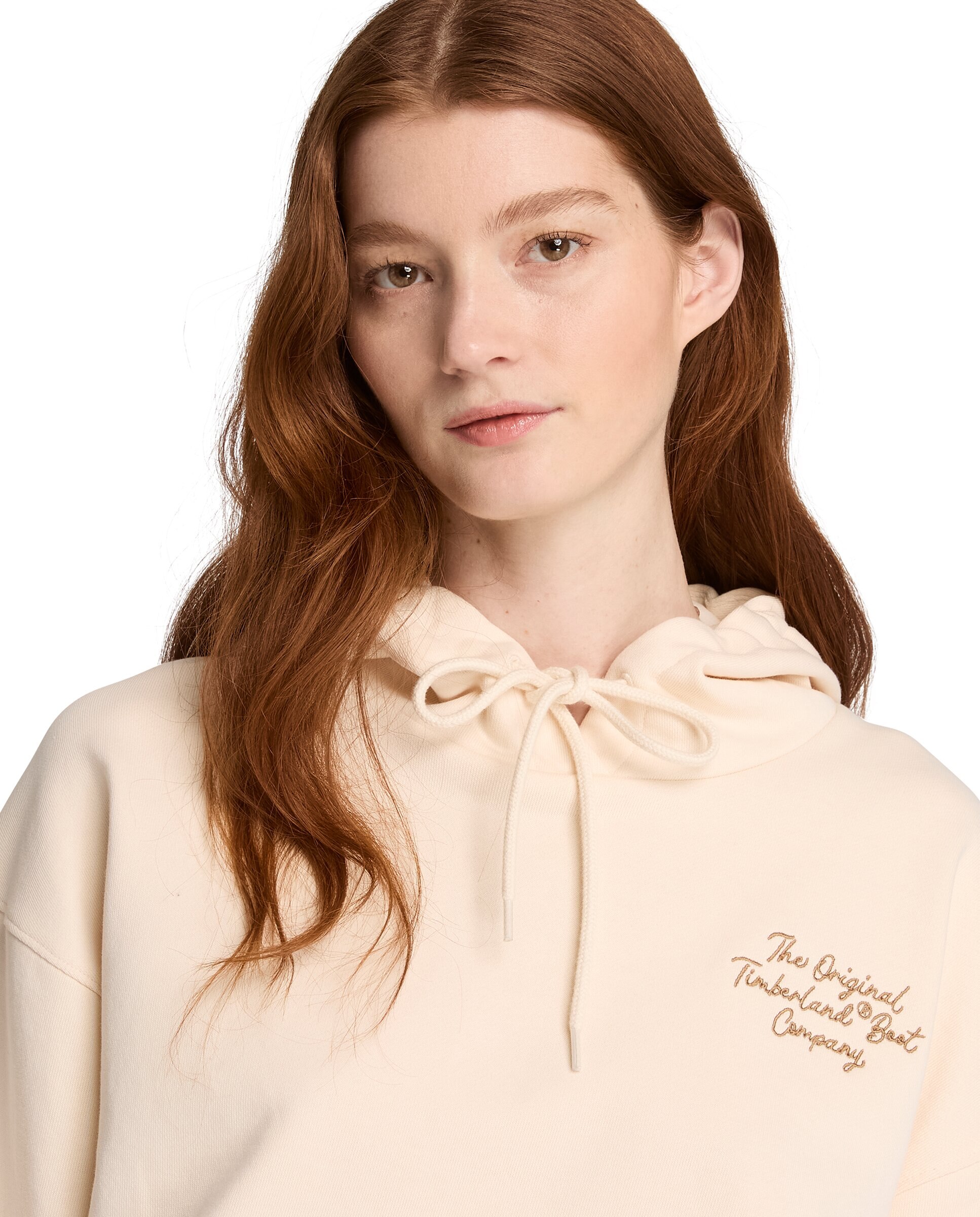 Sudadera de mujer con capucha elevated - Timberland - Beige Beige-3