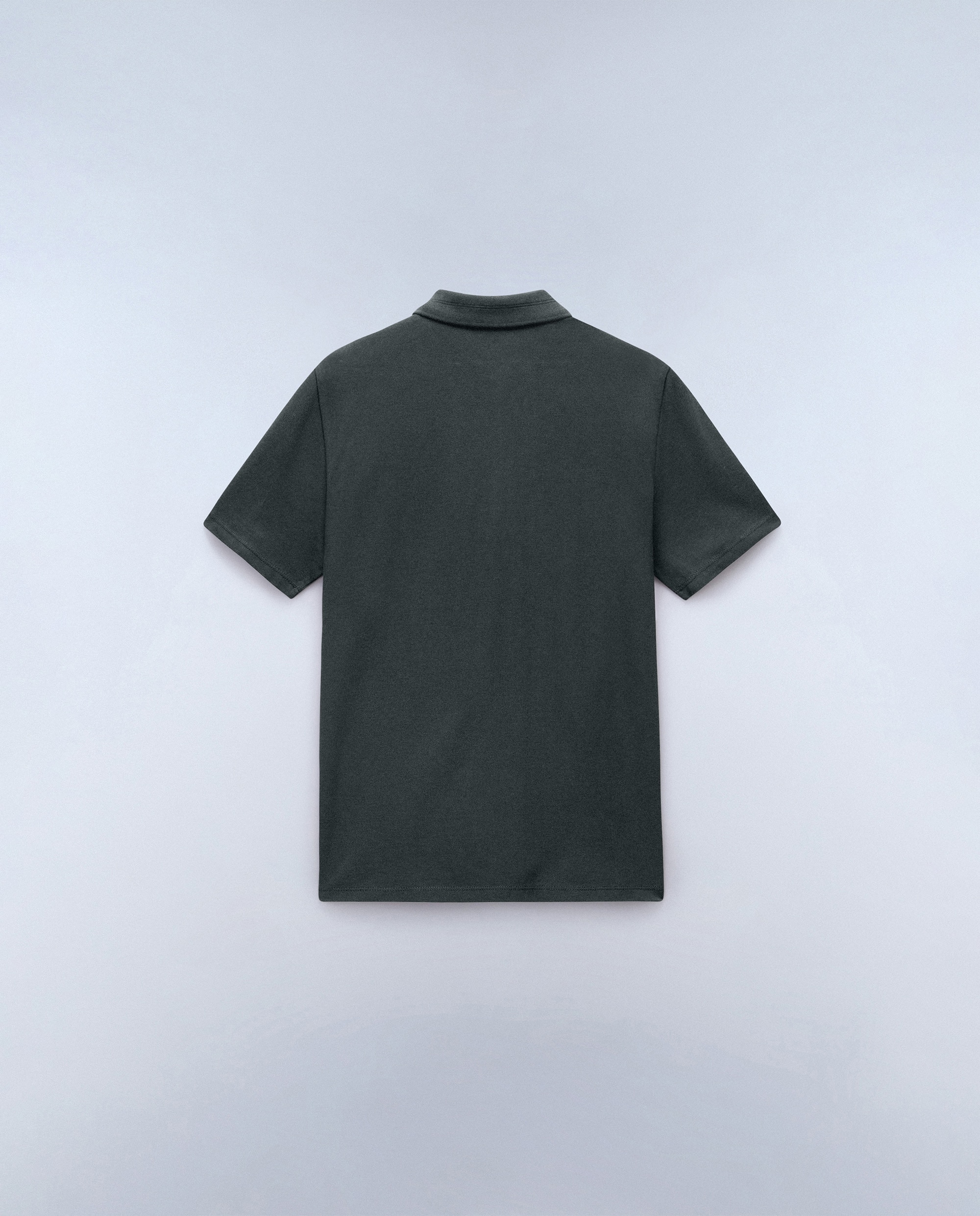 Polo de piqué y manga corta de hombre ealis de corte regular - Napapijri - Verde grisáceo Verde grisáceo-4