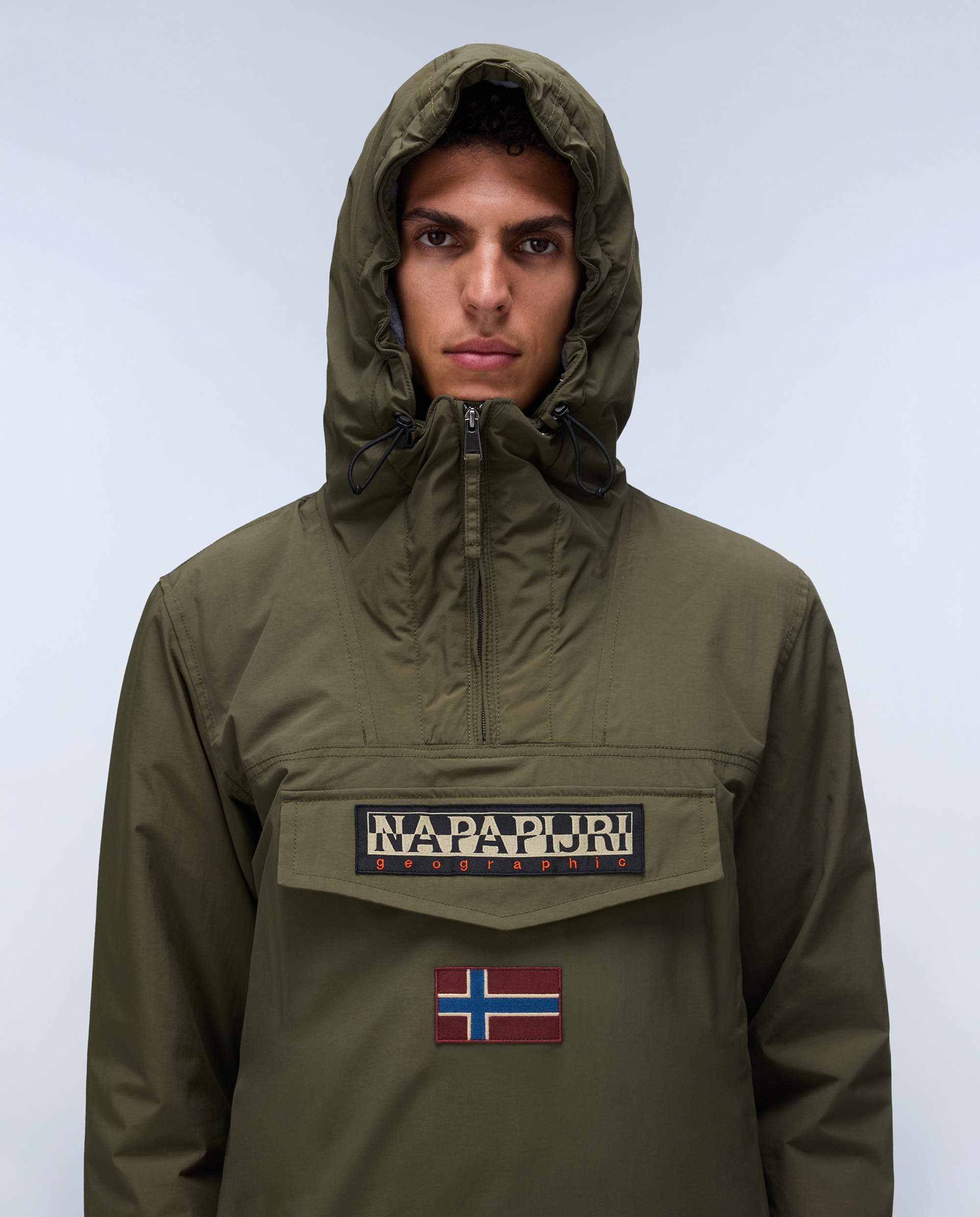 Imagen 0 de Parka de hombre rainforest winter 3 acolchada Verde Oliva
