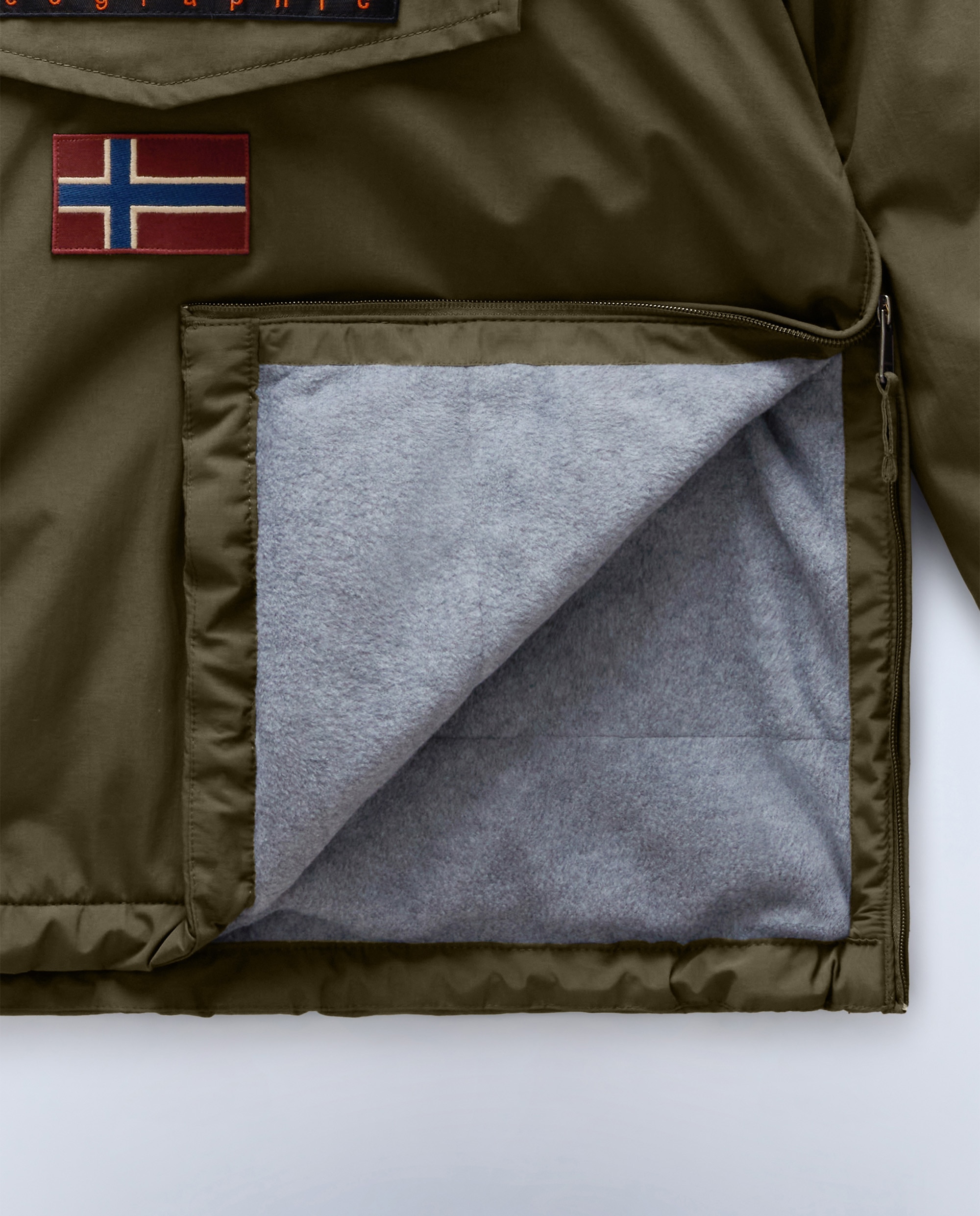 Imagen 7 de Parka de hombre rainforest winter 3 acolchada - Napapijri - Verde Oliva Verde Oliva