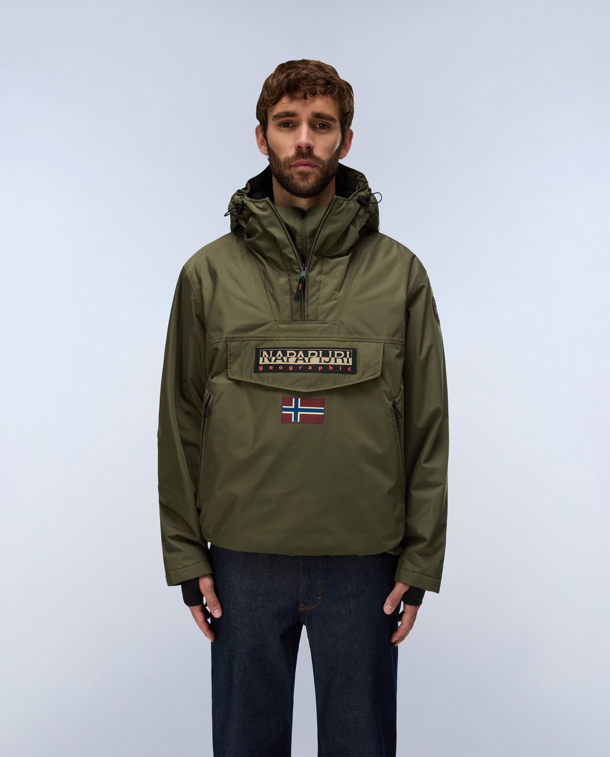 Imagen 2 de Parka de hombre rainforest next alcolchada - Napapijri - Verde Oliva Verde Oliva