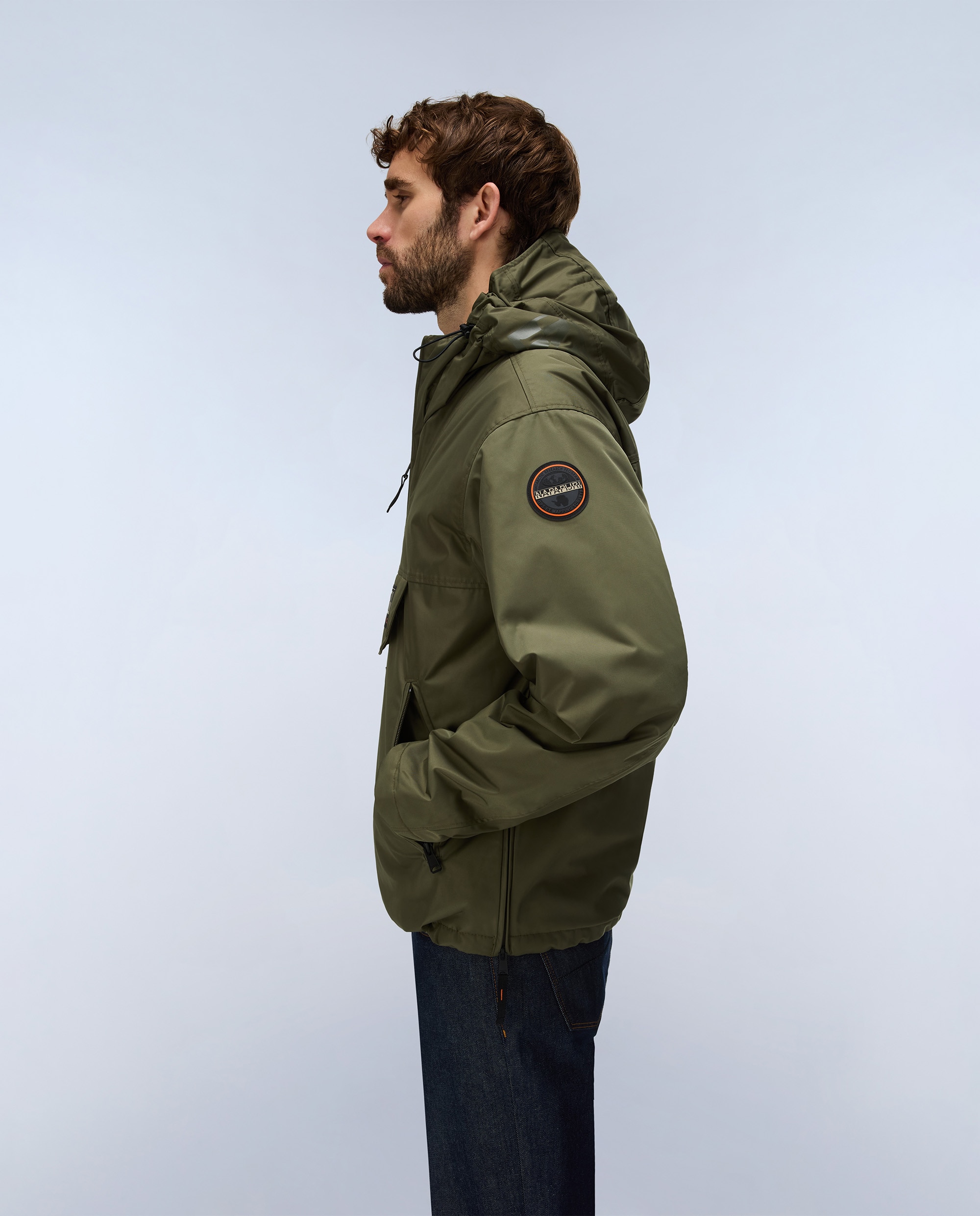 Imagen 3 de Parka de hombre rainforest next alcolchada - Napapijri - Verde Oliva Verde Oliva