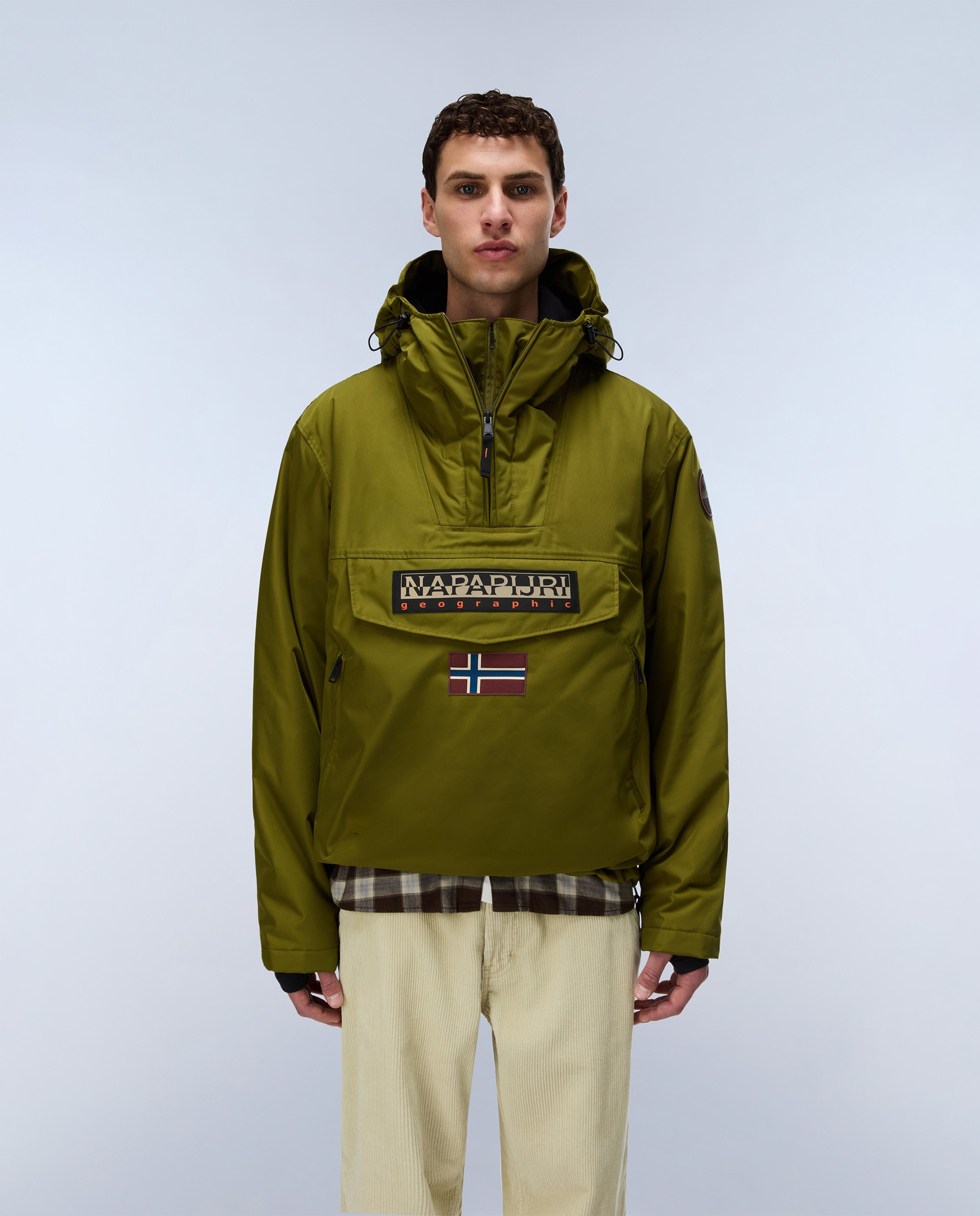 Imagen 2 de Parka de hombre rainforest next alcolchada - Napapijri - Verde claro / Pistacho Verde claro / Pistacho