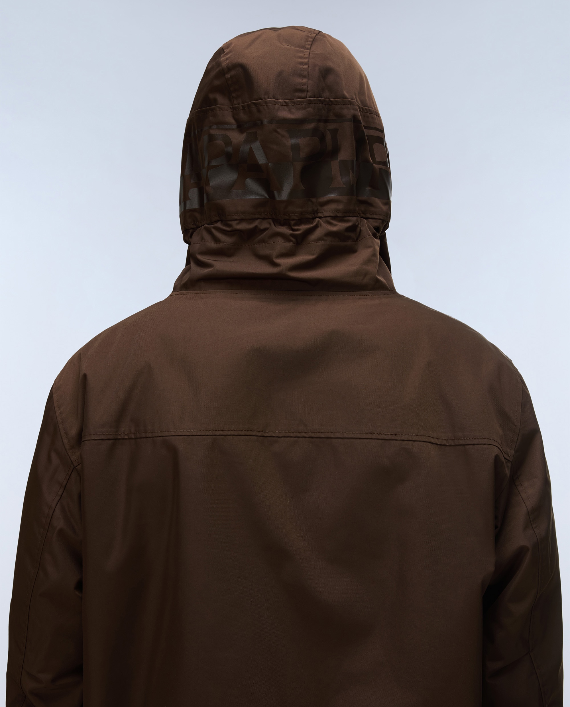 Imagen 5 de Parka de hombre rainforest next con capucha e impermeable - Napapijri - Marrón chocolate Marrón chocolate