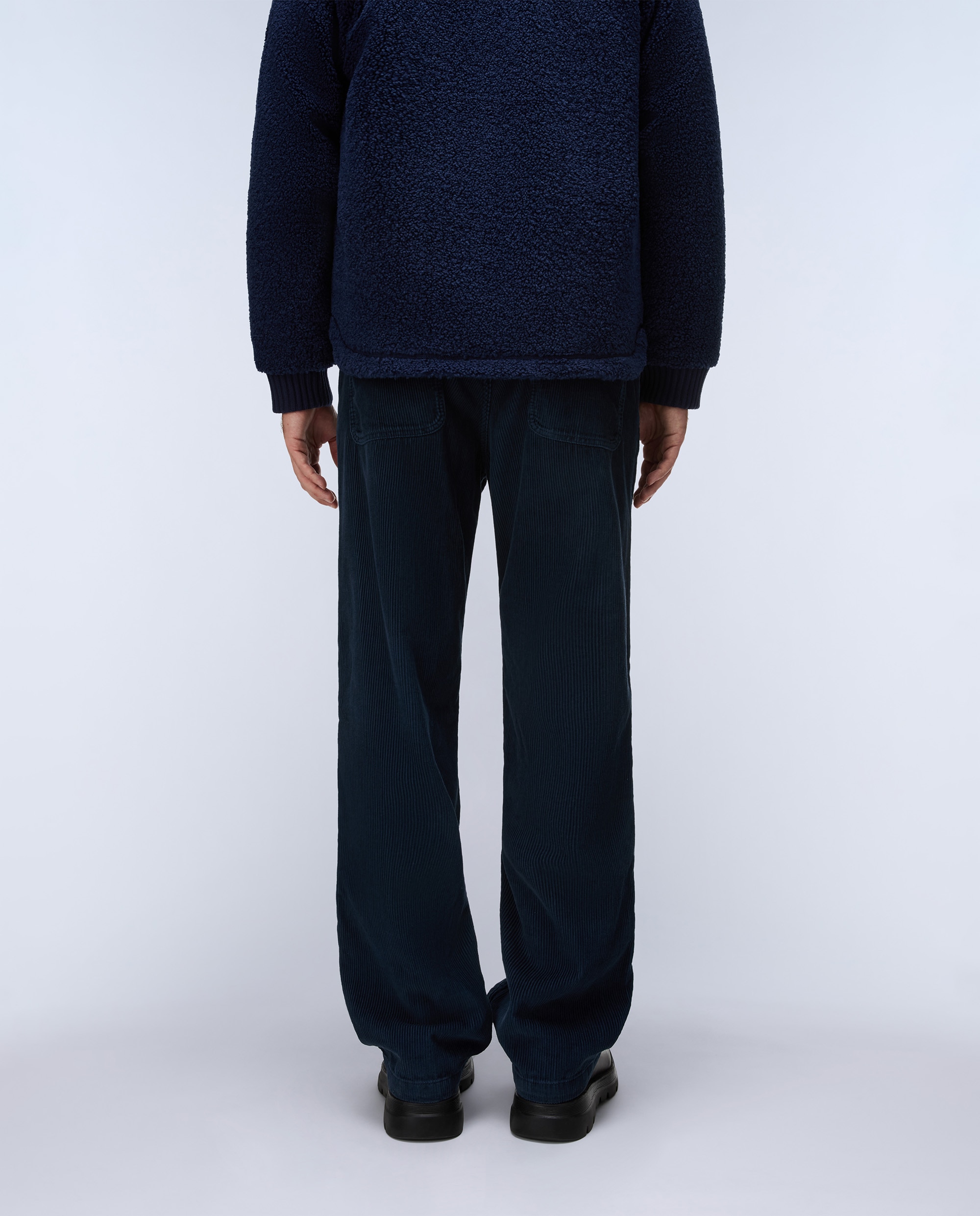 Chino de hombre m-iverna largo de corte relajado - Napapijri - Azul oscuro Azul oscuro-4