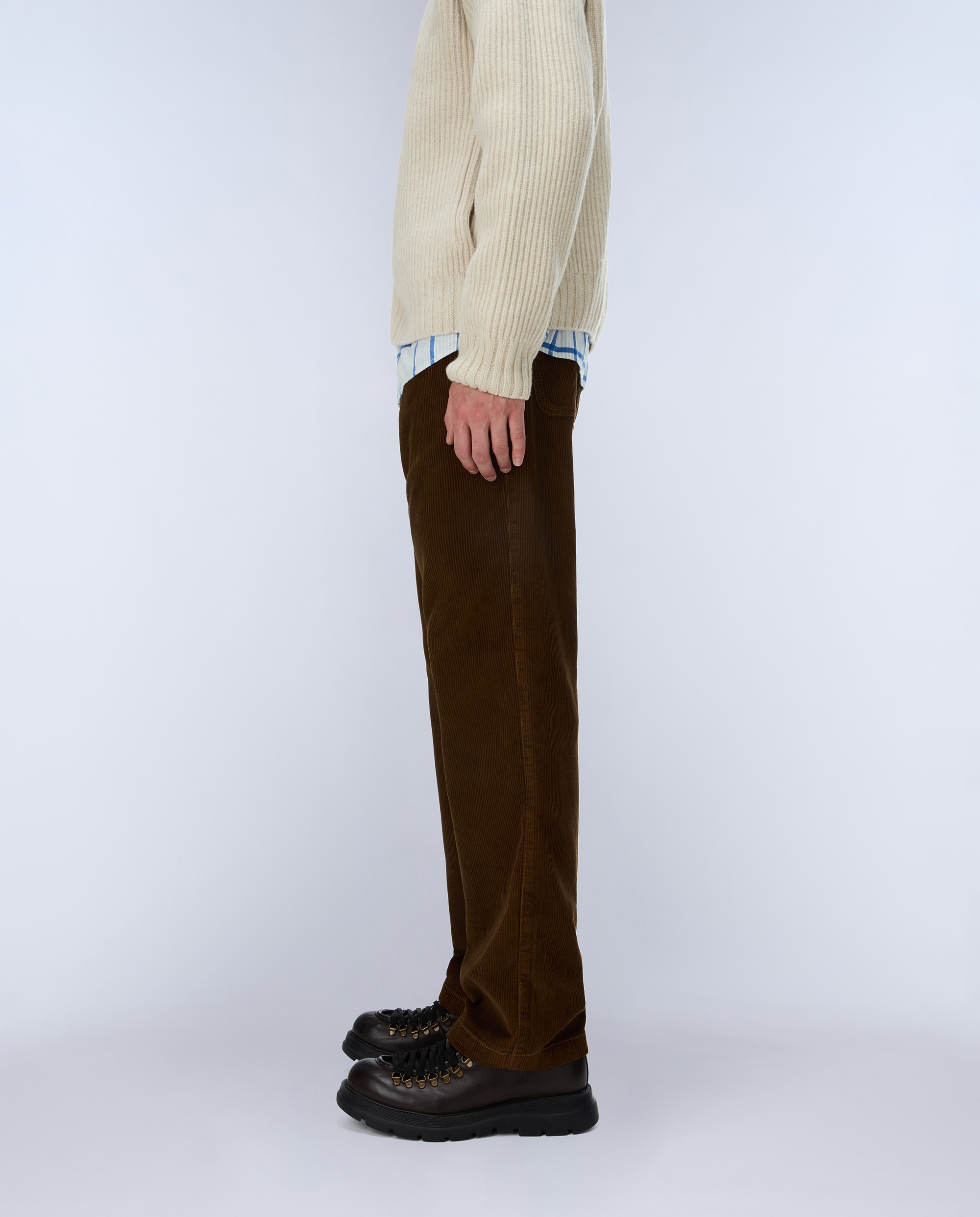 Chino de hombre m-iverna largo de corte relajado - Napapijri - Marrón / Naranja Marrón / Naranja-3