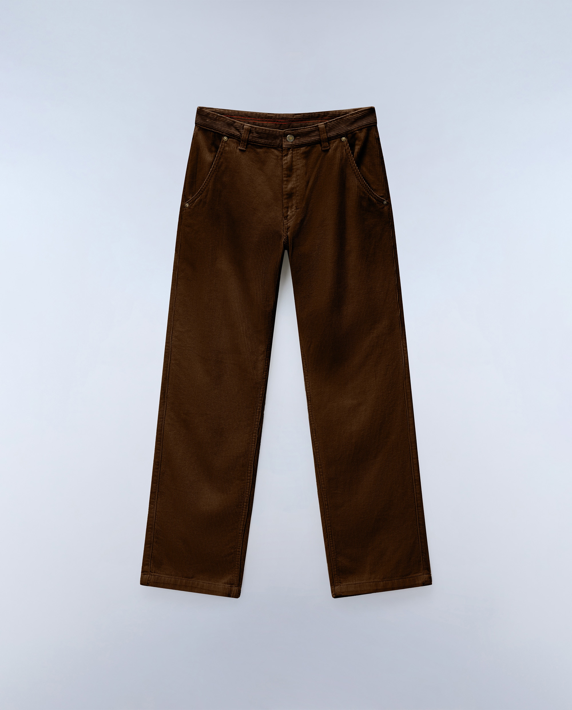 Chino de hombre m-iverna largo de corte relajado - Napapijri - Marrón / Naranja Marrón / Naranja-6