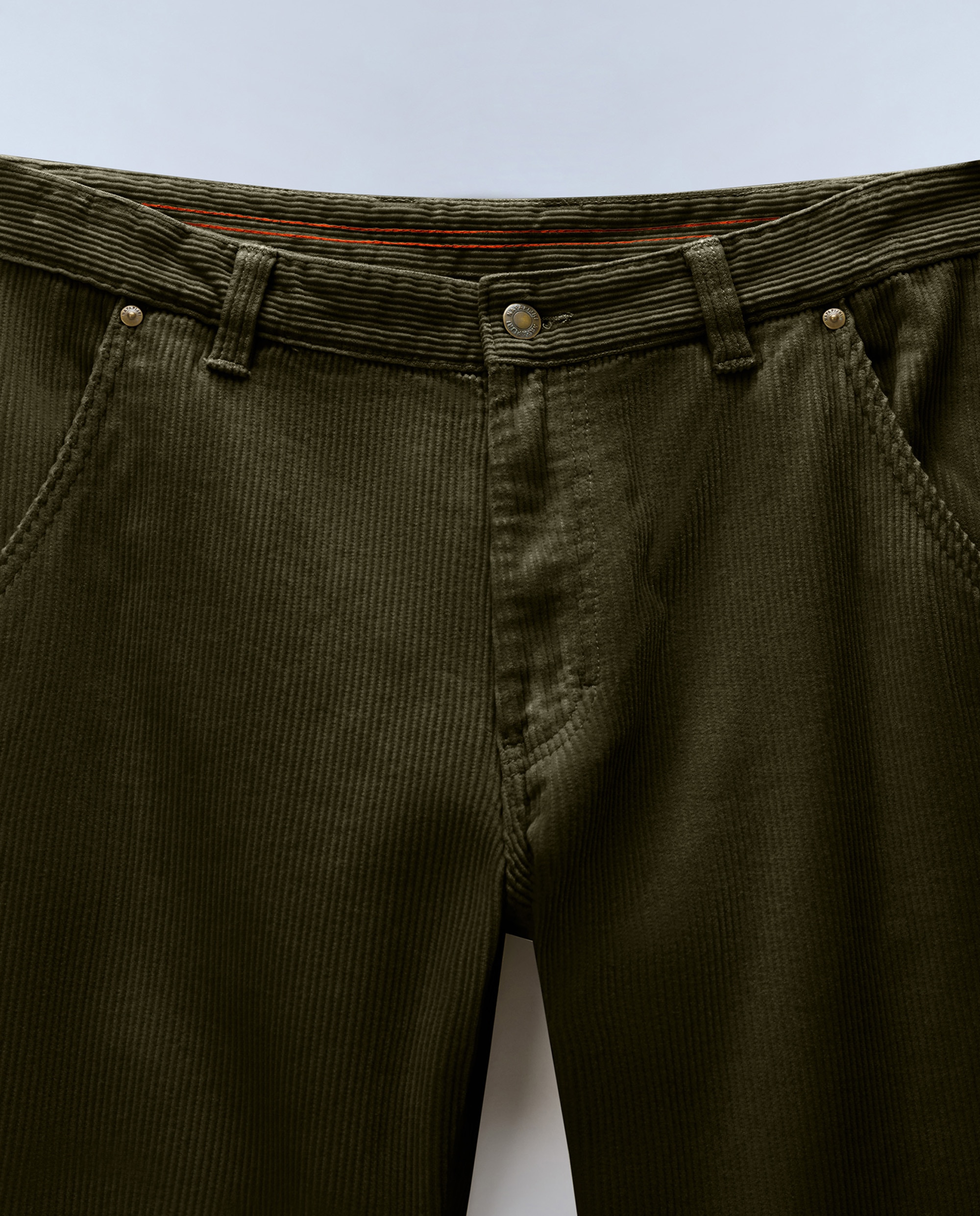 Chino de hombre m-iverna largo de corte relajado - Napapijri - Verde Oliva Verde Oliva-5
