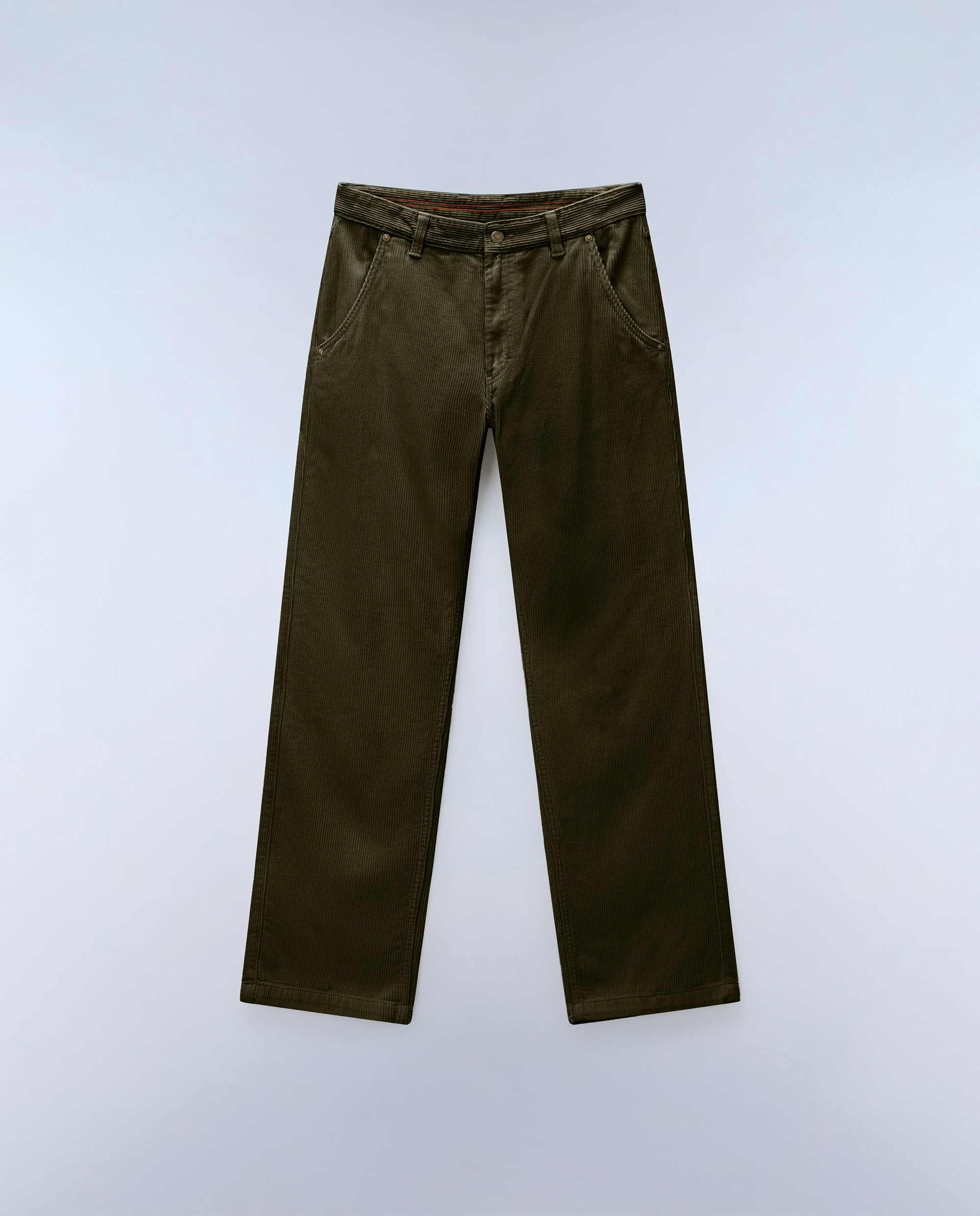 Chino de hombre m-iverna largo de corte relajado - Napapijri - Verde Oliva Verde Oliva-6