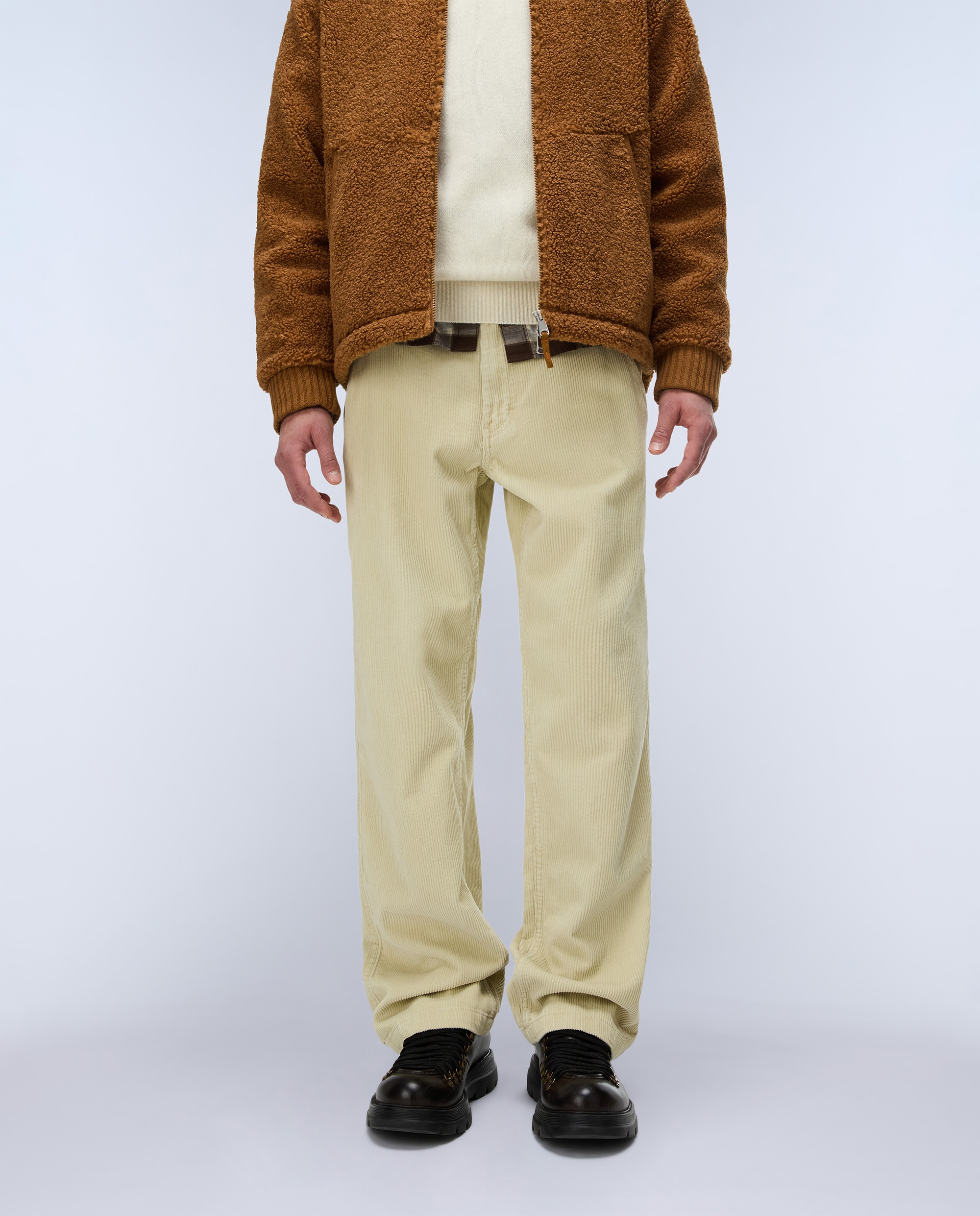 Chino de hombre m-iverna largo de corte relajado - Napapijri - Beige Beige-1