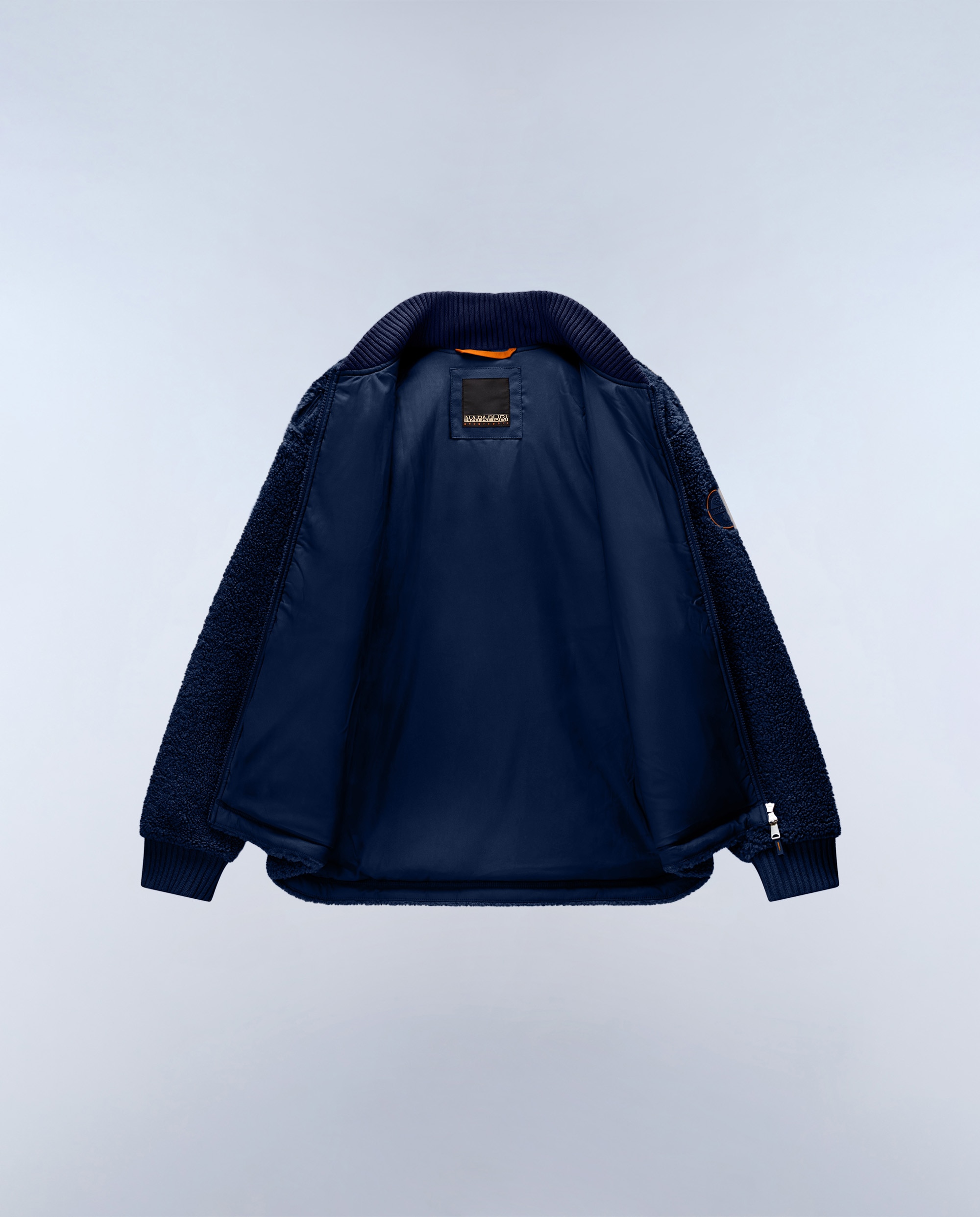 Cazadora bomber de hombre mapu fz con cremallera - Napapijri - Azul Cobalto Azul Cobalto-8