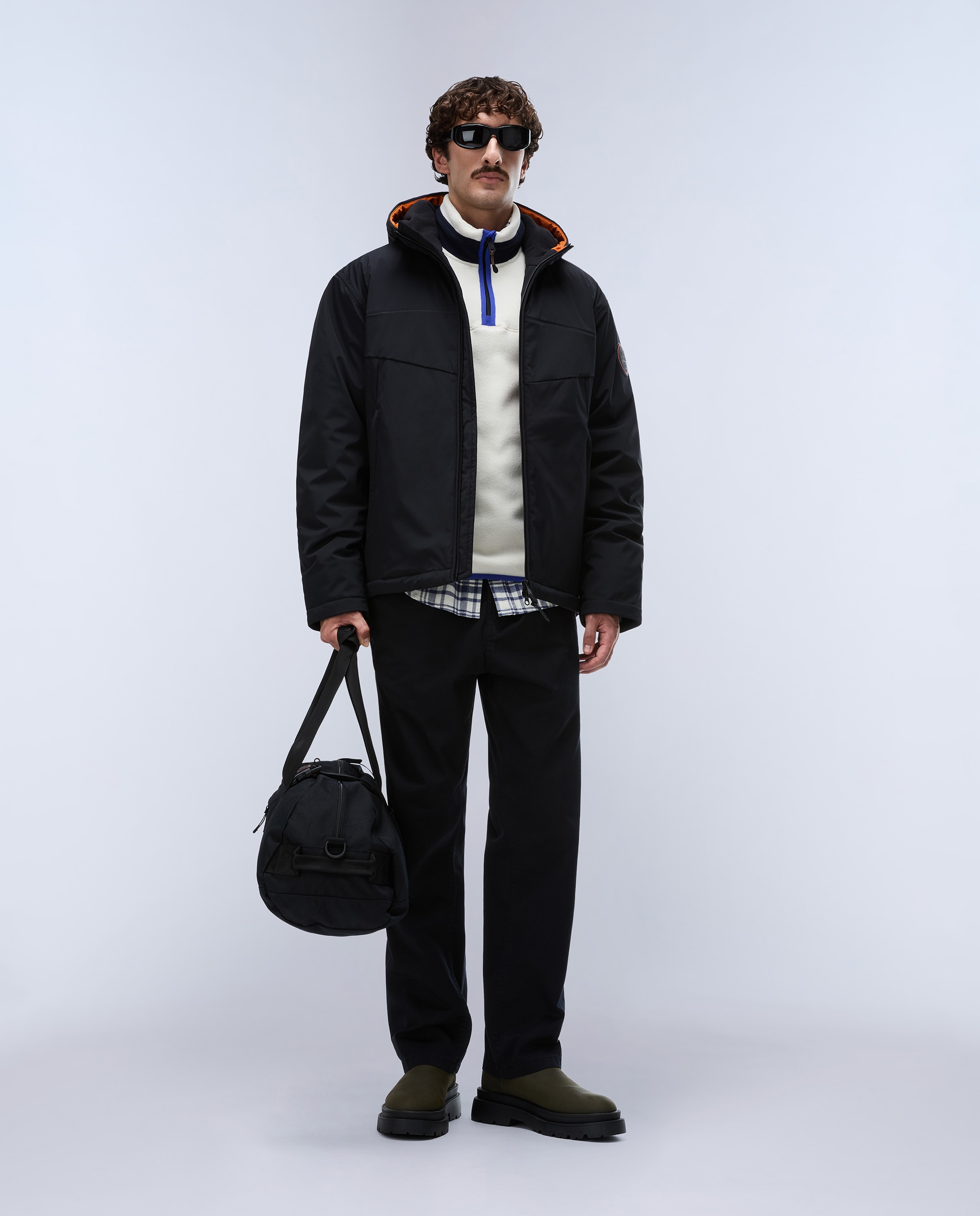 Imagen 0 de Chaqueta de hombre serie 20-22 corta Negro