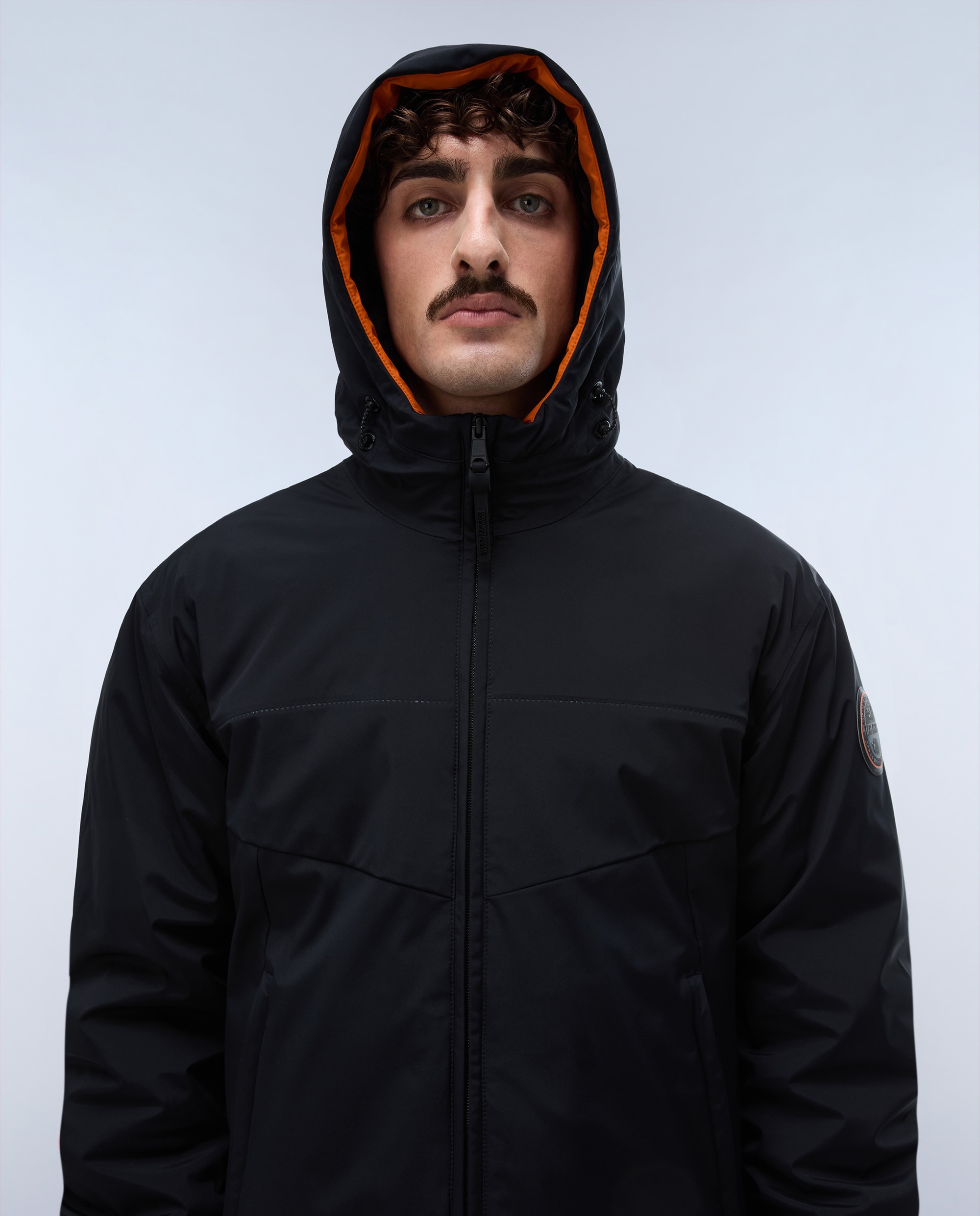 Chaqueta de hombre serie 20-22 corta - Napapijri - Negro Negro-3