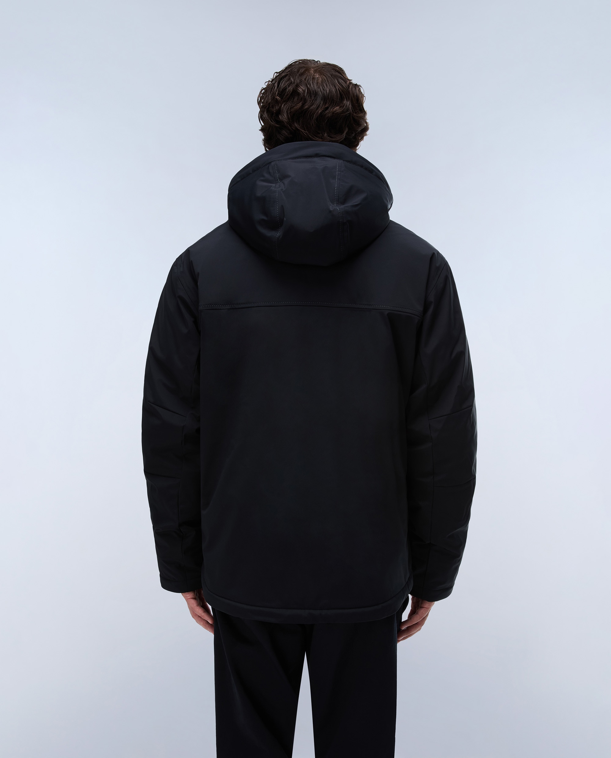 Chaqueta de hombre serie 20-22 corta - Napapijri - Negro Negro-5