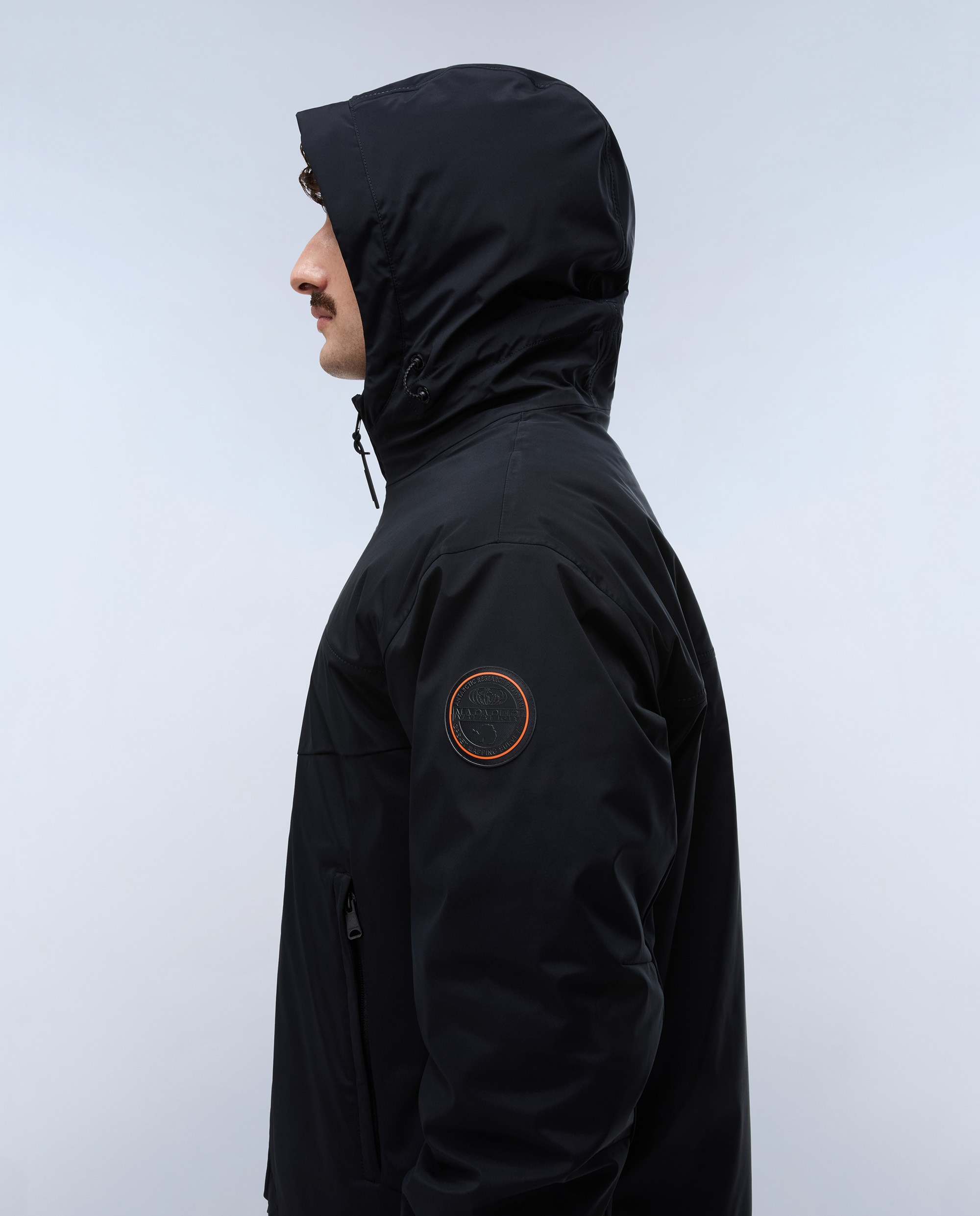 Chaqueta de hombre serie 20-22 corta - Napapijri - Negro Negro-6