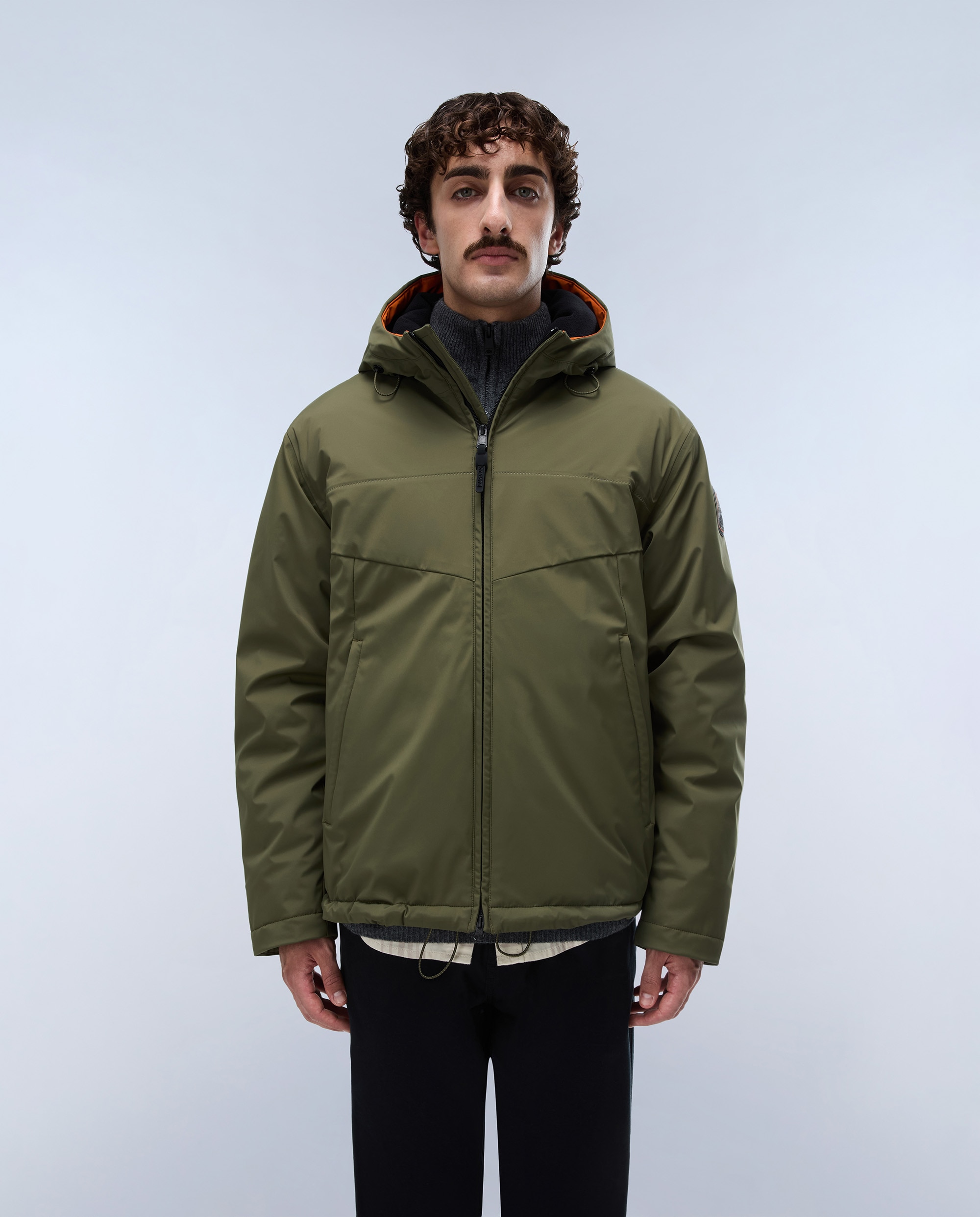 Imagen 2 de Chaqueta de hombre serie 20-22 corta - Napapijri - Verde Oliva Verde Oliva