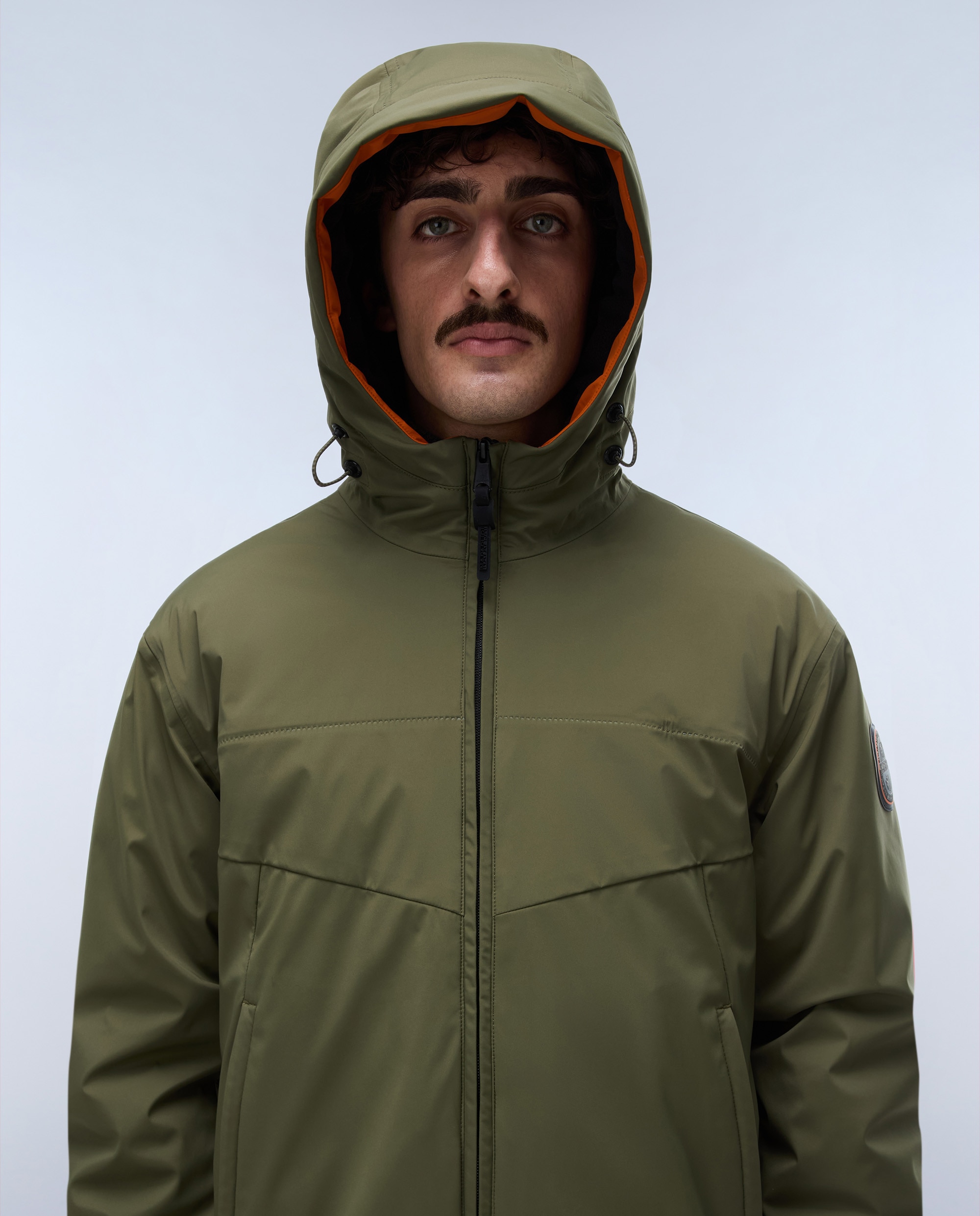 Imagen 3 de Chaqueta de hombre serie 20-22 corta - Napapijri - Verde Oliva Verde Oliva