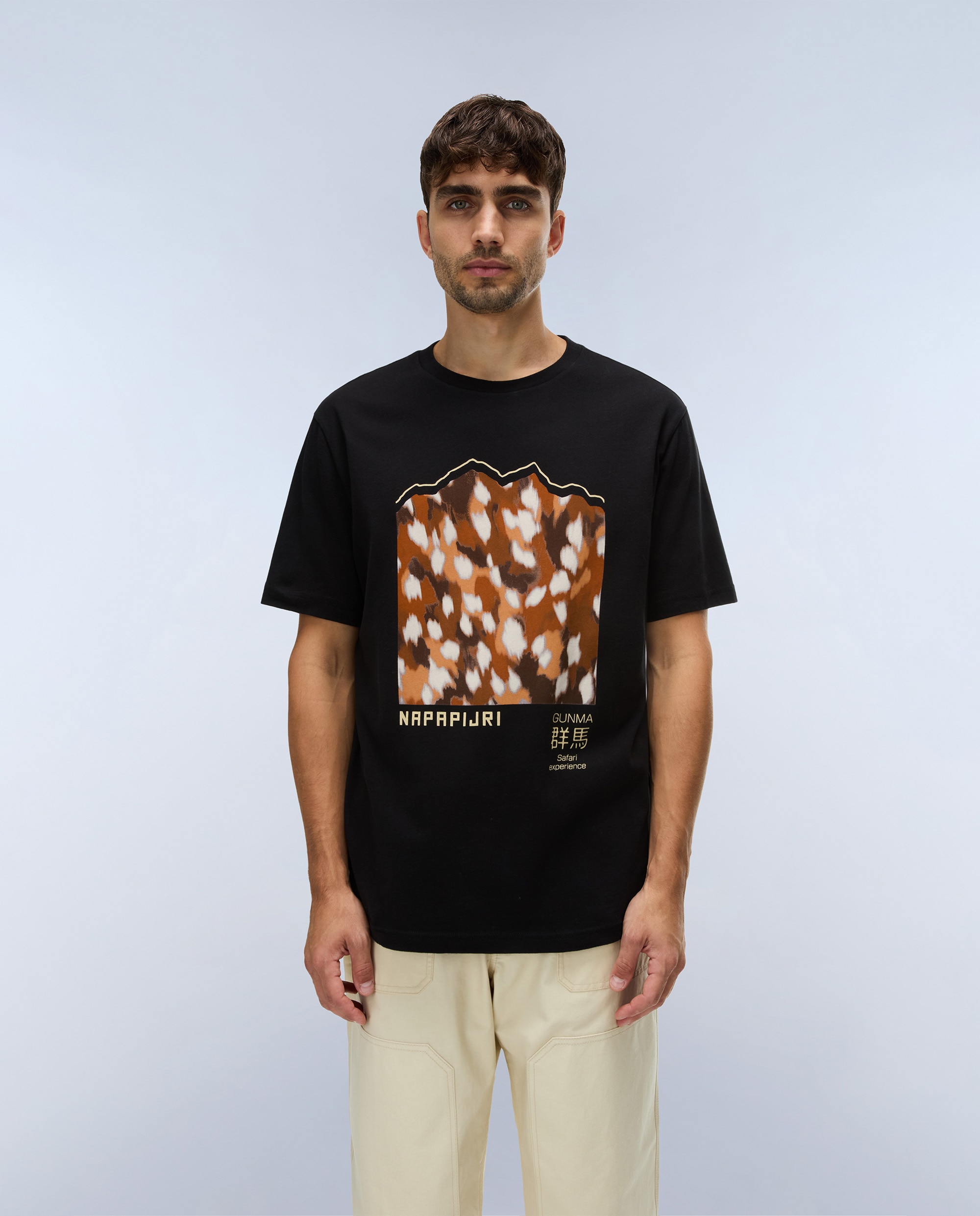 Imagen 0 de Camiseta de hombre tee de manga corta Multicolor
