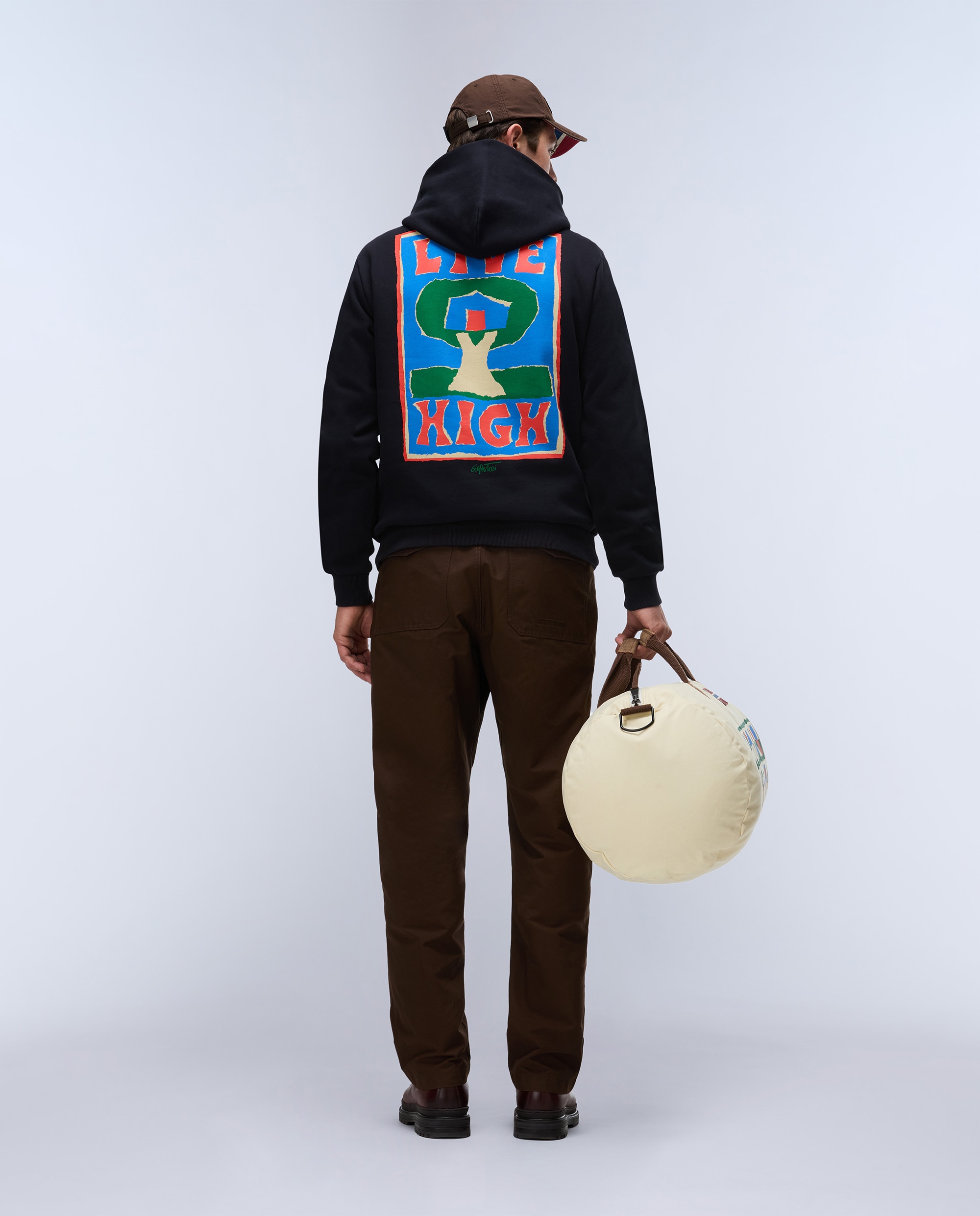 Imagen 0 de Sudadera de hombre sweat h con capucha Negro